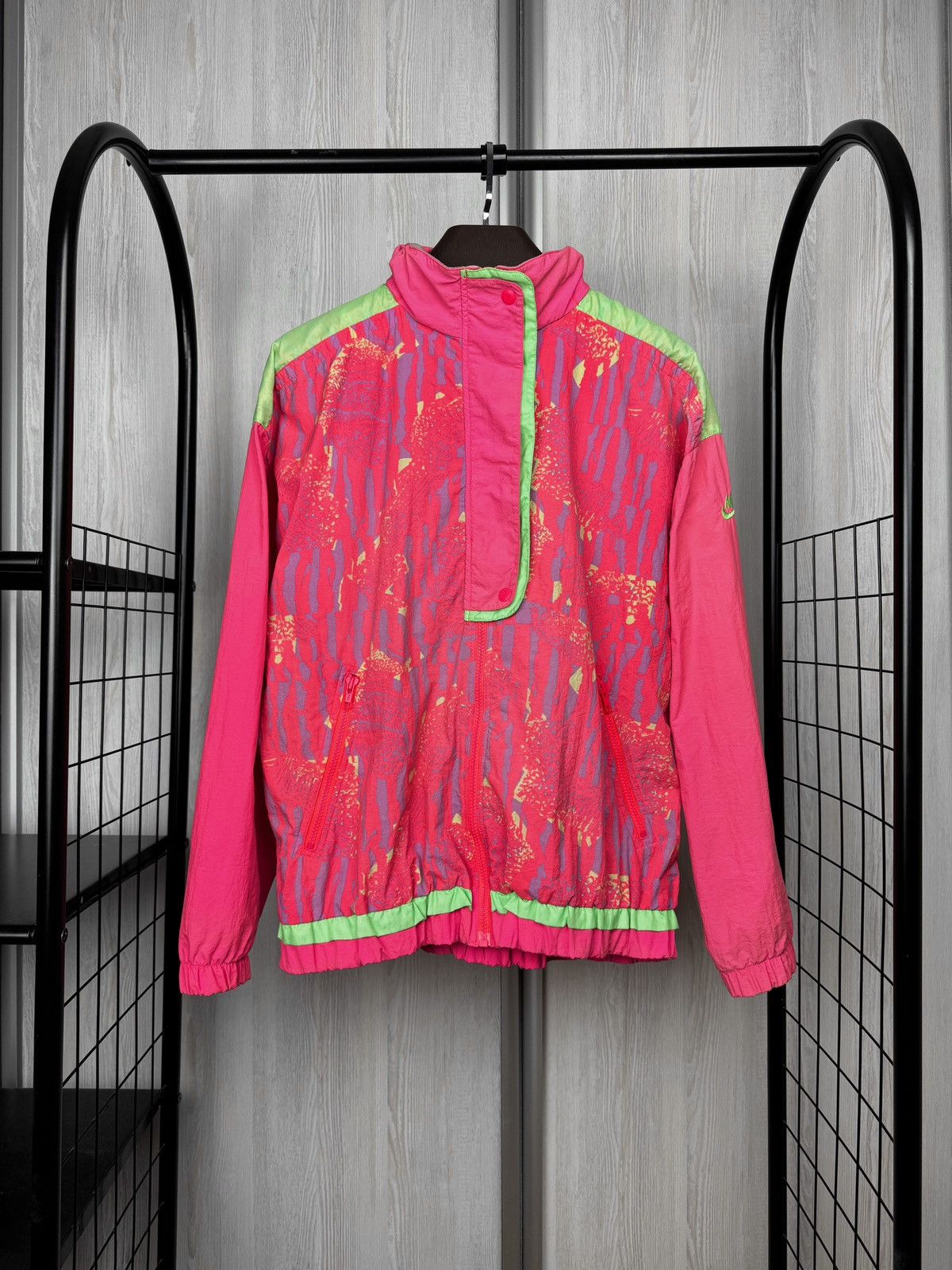 Nike Nike Air vintage 90s tennis retro windbreaker jacket size S Size S / US 4 / IT 40 - 1 Thumbnail