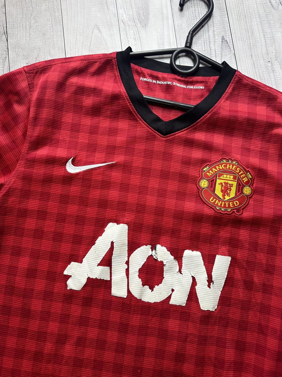 Nike × Vintage Vintage Nike Manchester United soccer 17 Nani size M Size US M / EU 48-50 / 2 - 7 Thumbnail