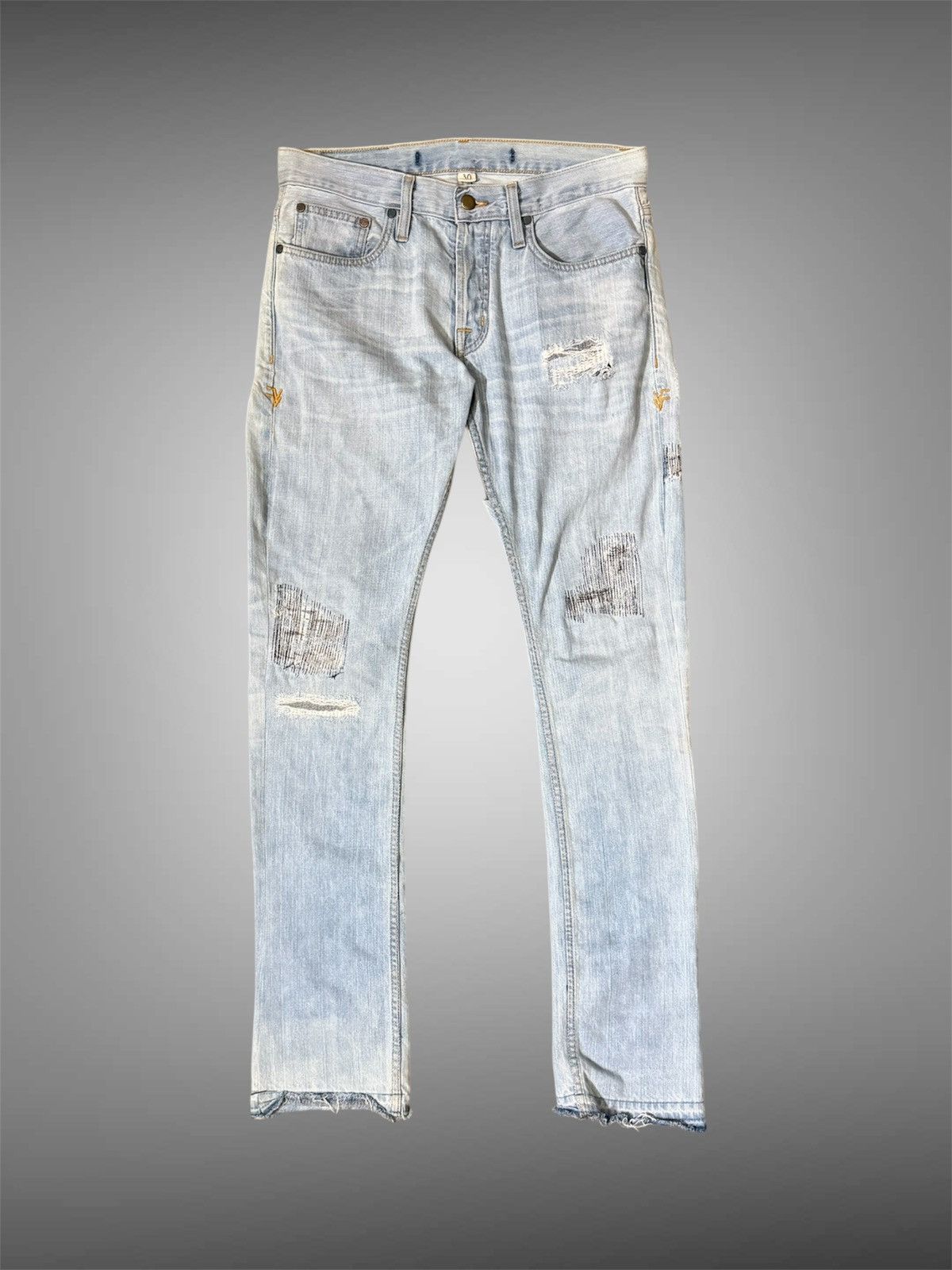 VLONE Art Basel Canvas Jeans
