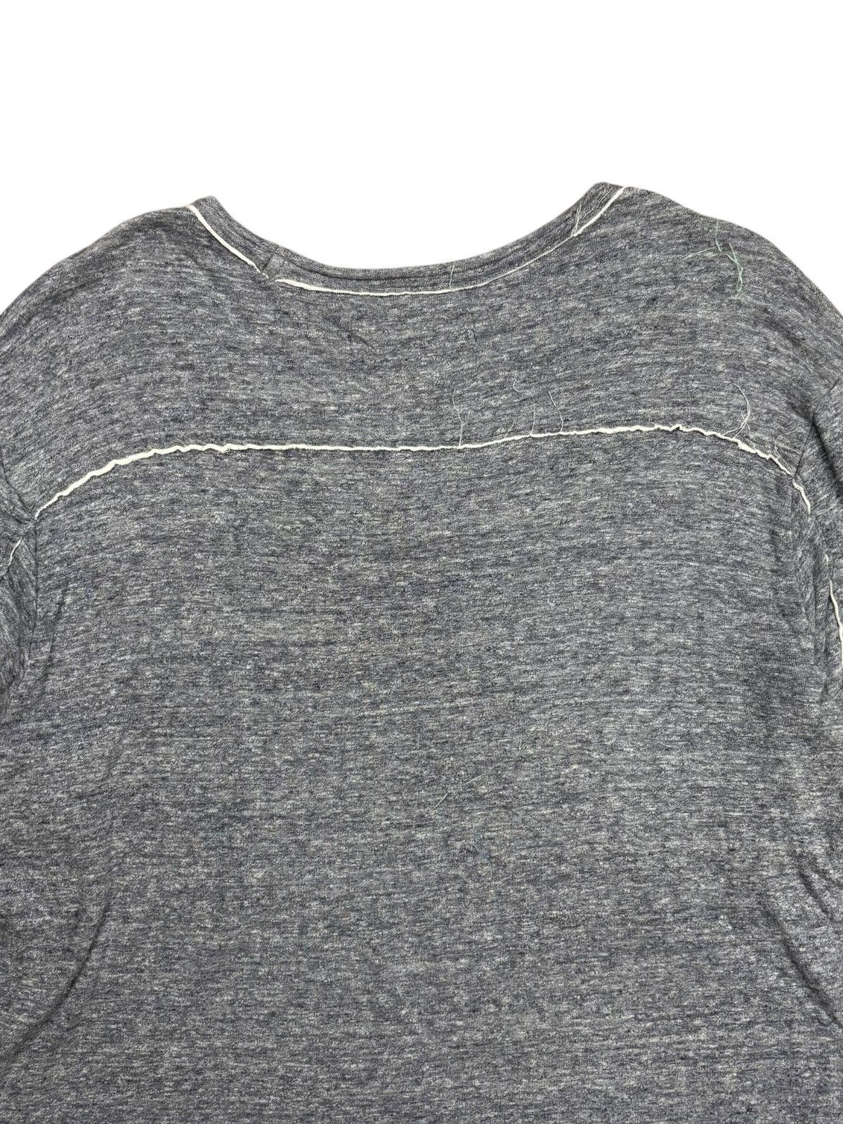 Katharine Hamnett London 2000s Katharine Hamnett - Cross Patchwork Vneck Longsleeve Size US M / EU 48-50 / 2 - 5 Thumbnail