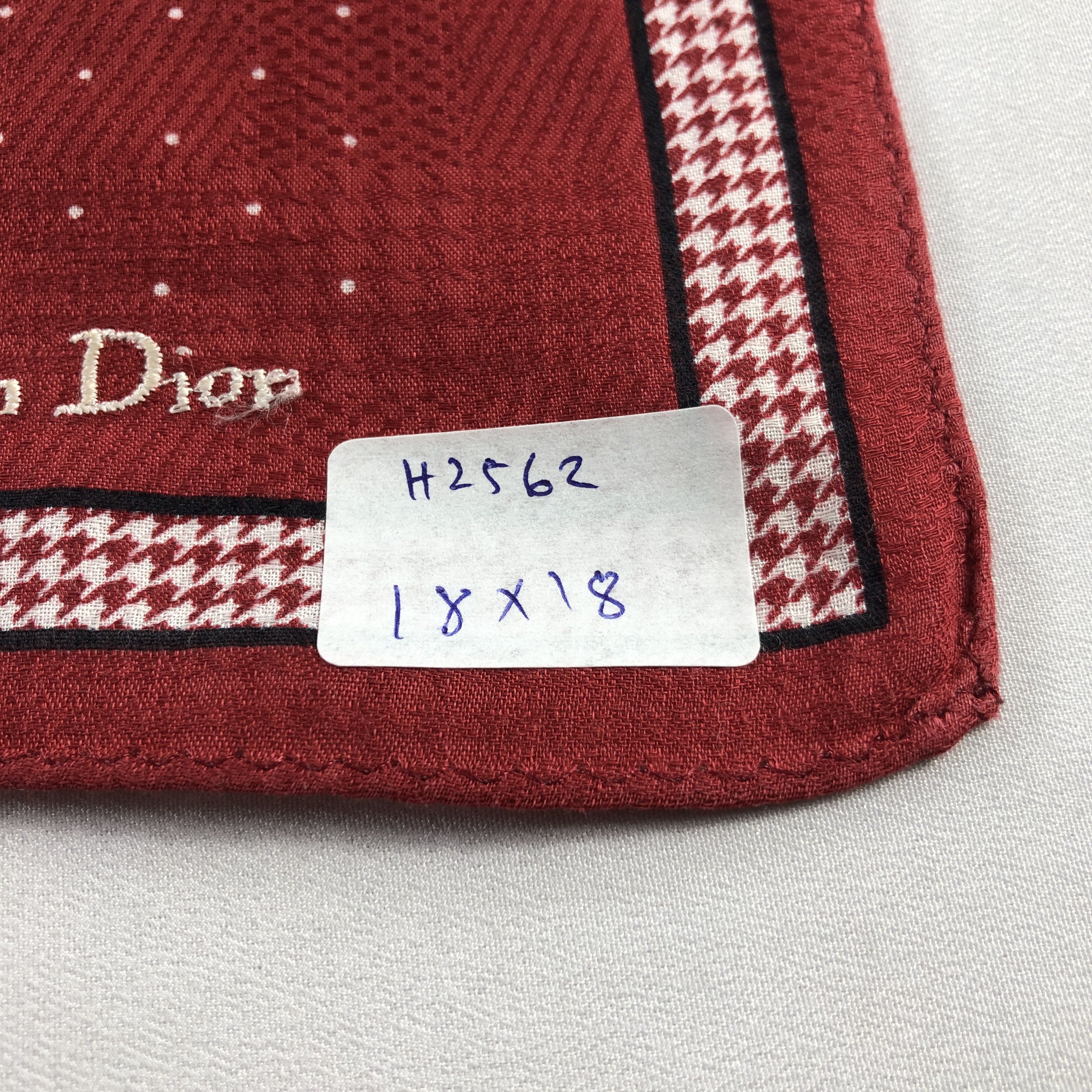 Vintage ChRisTIAN diOR Handkerchief Neckerchief Bandana H2562 Size ONE SIZE - 7 Thumbnail