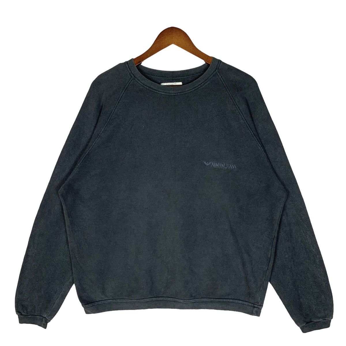 Armani Vintage Armani Jeans Giorgio Armani Pullover Sweatshirt Size US M / EU 48-50 / 2 - 1 Thumbnail