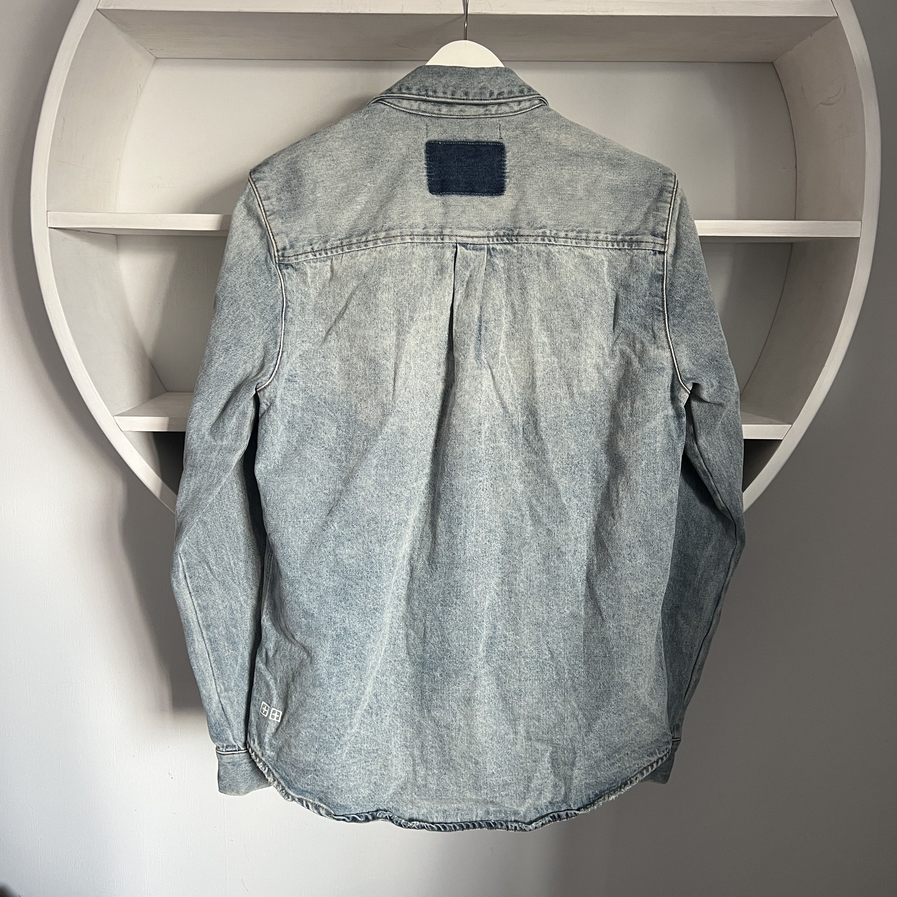 Ksubi KSUBI FRONTIER RECHARDGE Blue Denim Shirt Size US S / EU 44-46 / 1 - 4 Thumbnail
