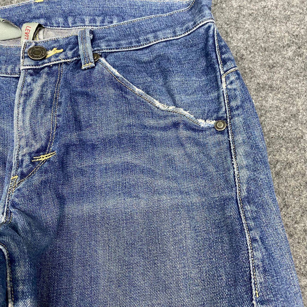 Japanese Brand 💥Best Offer💥Vintage 90s Levis Engineered Distressed Denim Size US 32 / EU 48 - 9 Thumbnail