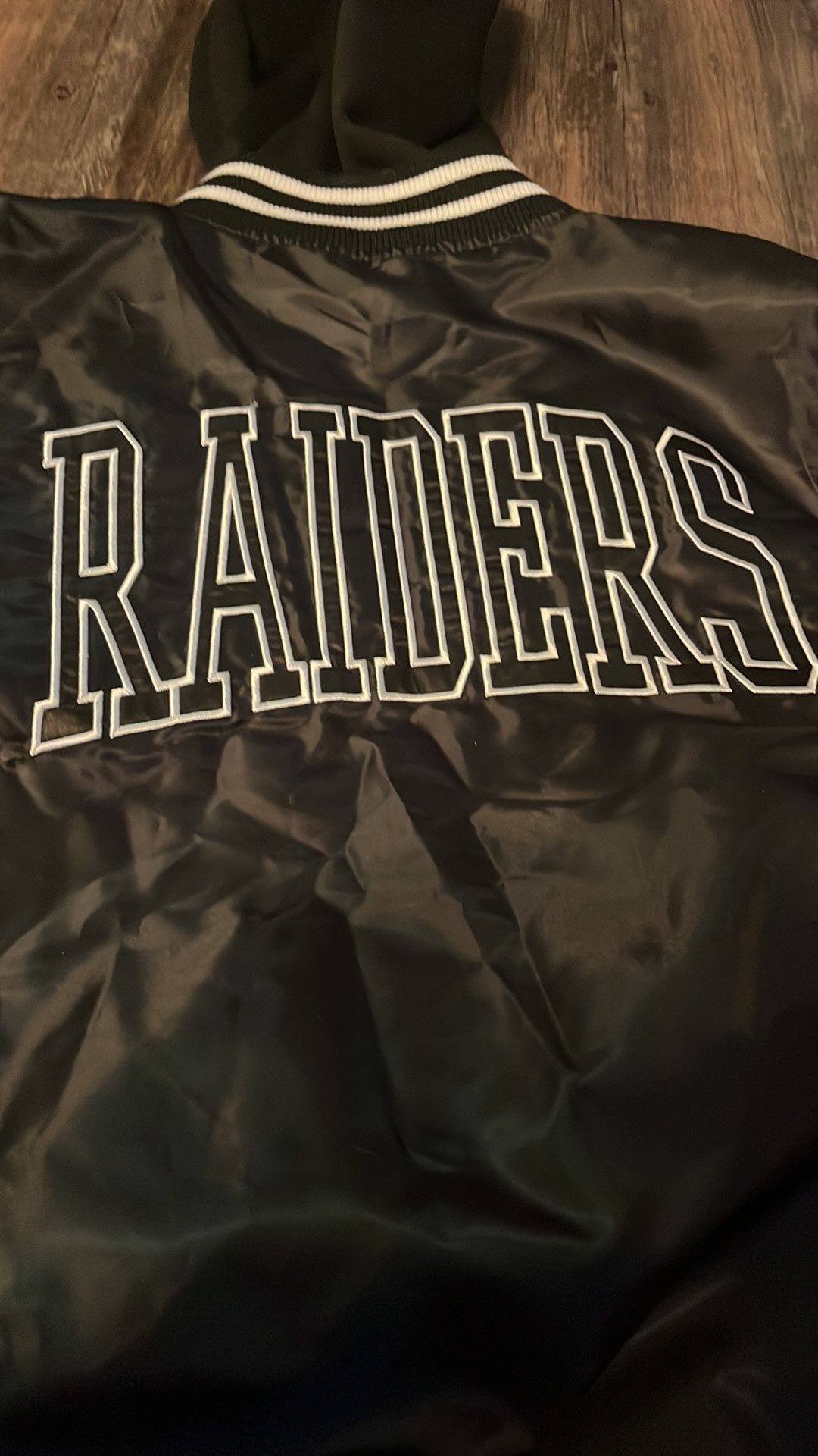 NFL New Raiders Jacket! Size US XL / EU 56 / 4 - 2 Thumbnail