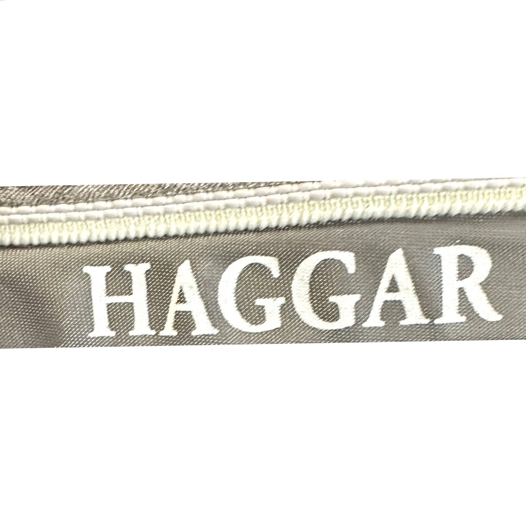 Haggar VINTAGE? Haggar H26 Pants Dress Men 38X30 Black Straight Fit Flat Front Wrinkle Free NEW Size US 38 / EU 54 - 4 Thumbnail