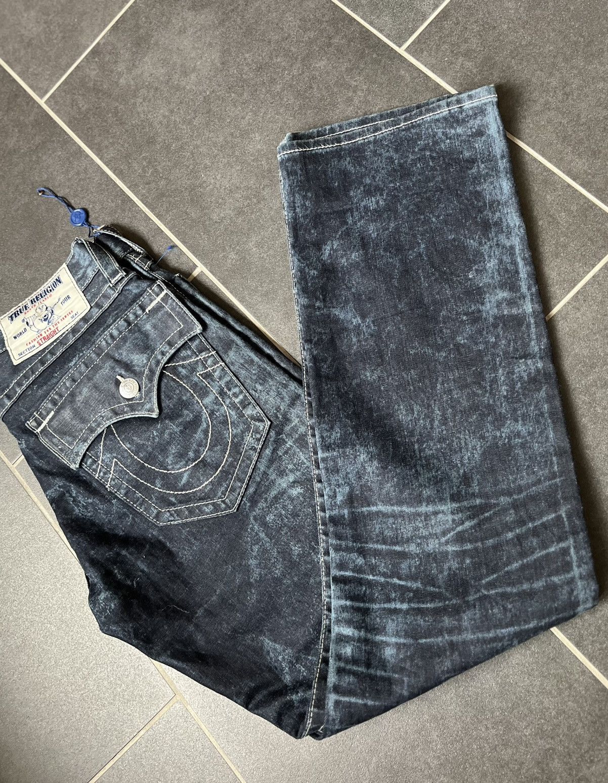 True Religion True religion Ricky Super T-Acid/Marble wash Size US 33 - 1 Thumbnail