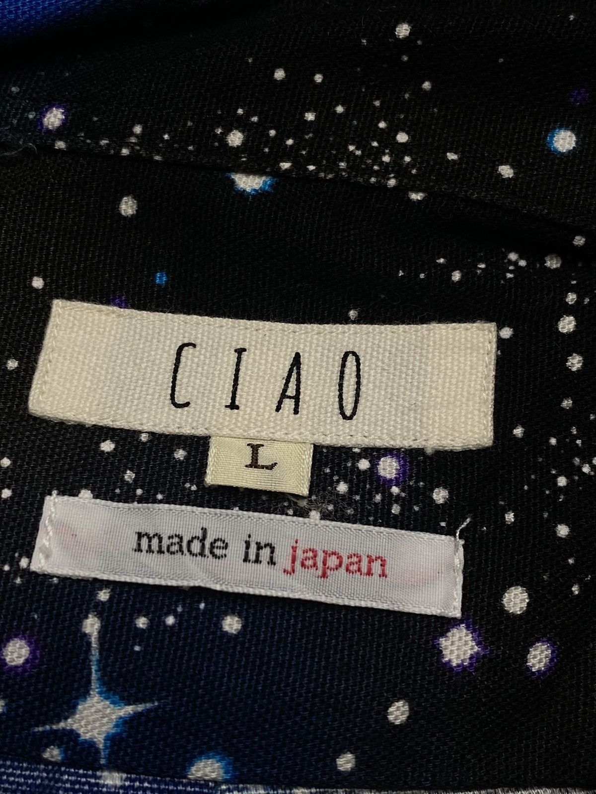 Ciaopanic 2000s Ciao - Fallen Stars Galaxy Button Shirt Size US L / EU 52-54 / 3 - 7 Thumbnail