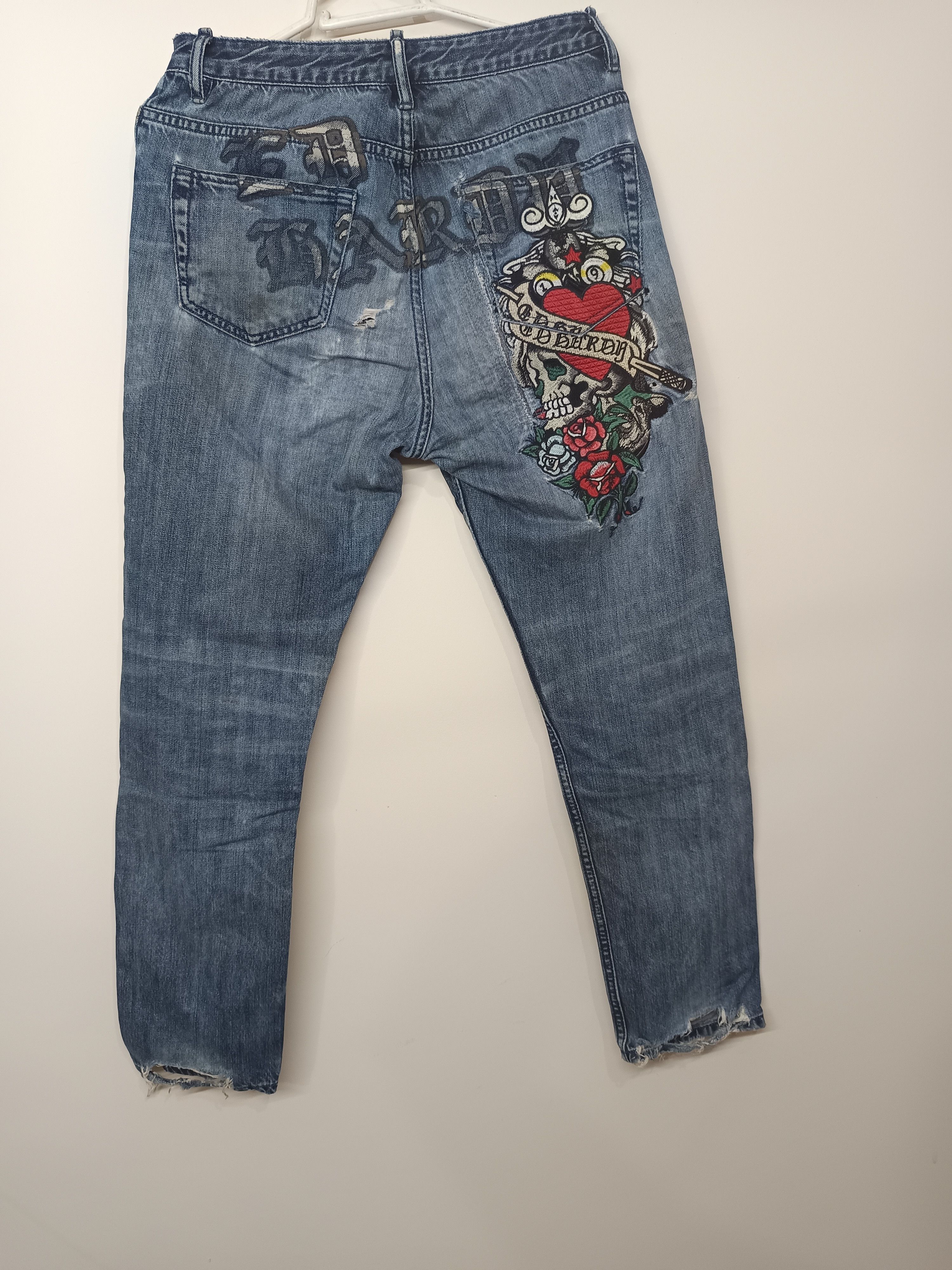 Ed Hardy × Vintage Vintage Ed hardy jeans size 30 Size US 30 / EU 46 - 1 Thumbnail