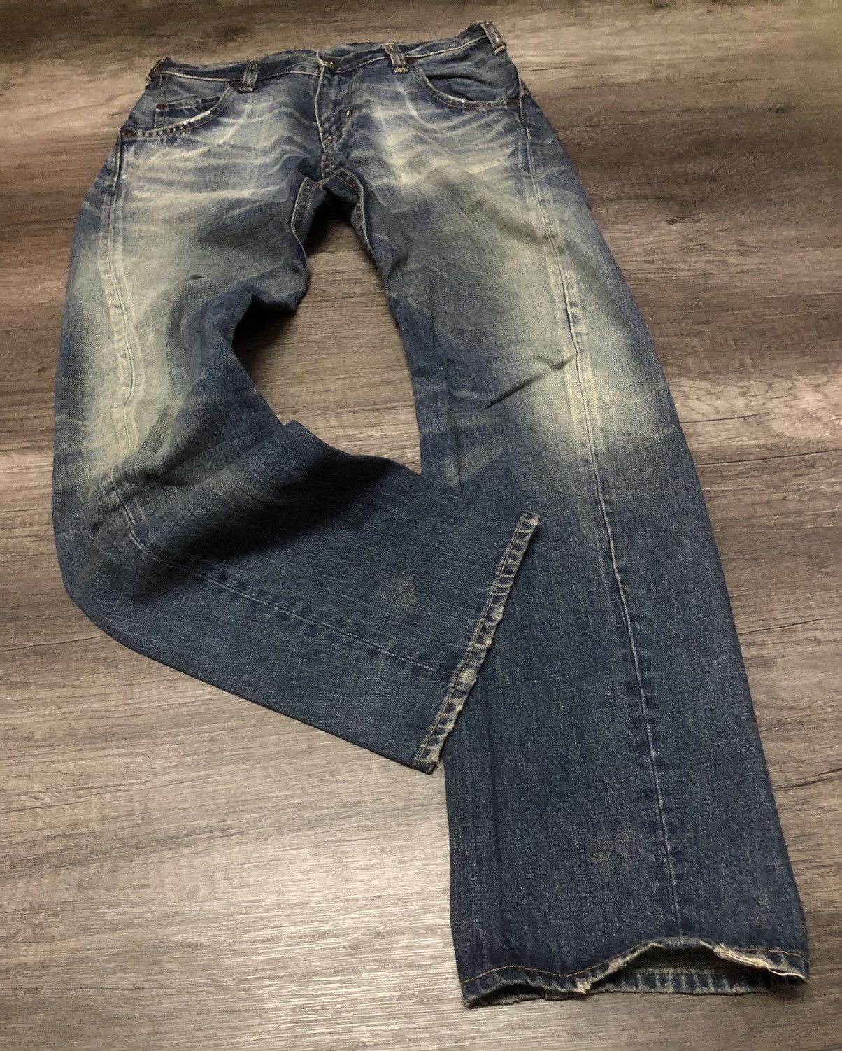 Japanese Brand VINTAGE RNA INC DENIM JEANS Size US 28 / EU 44 - 5 Thumbnail