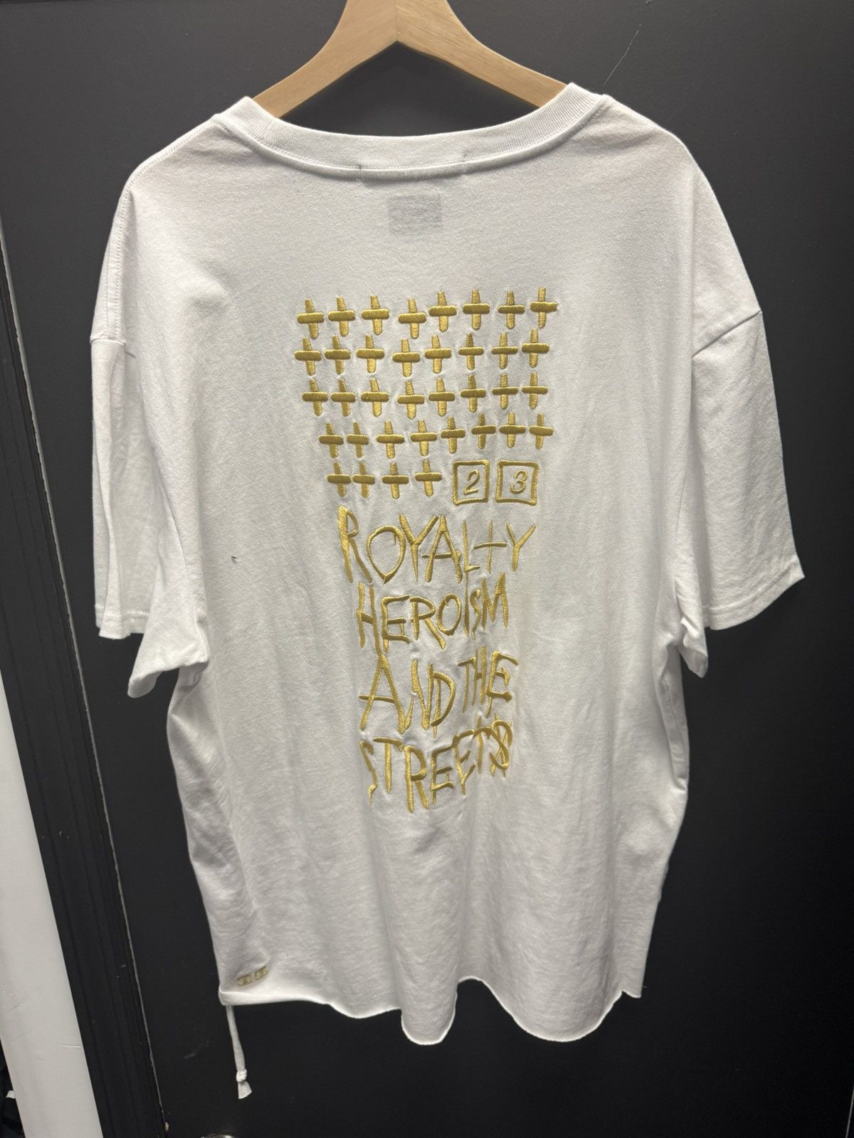 Ksubi Ksubi 23 Biggie Tee True White Size US XXL / EU 58 / 5 - 2 Thumbnail