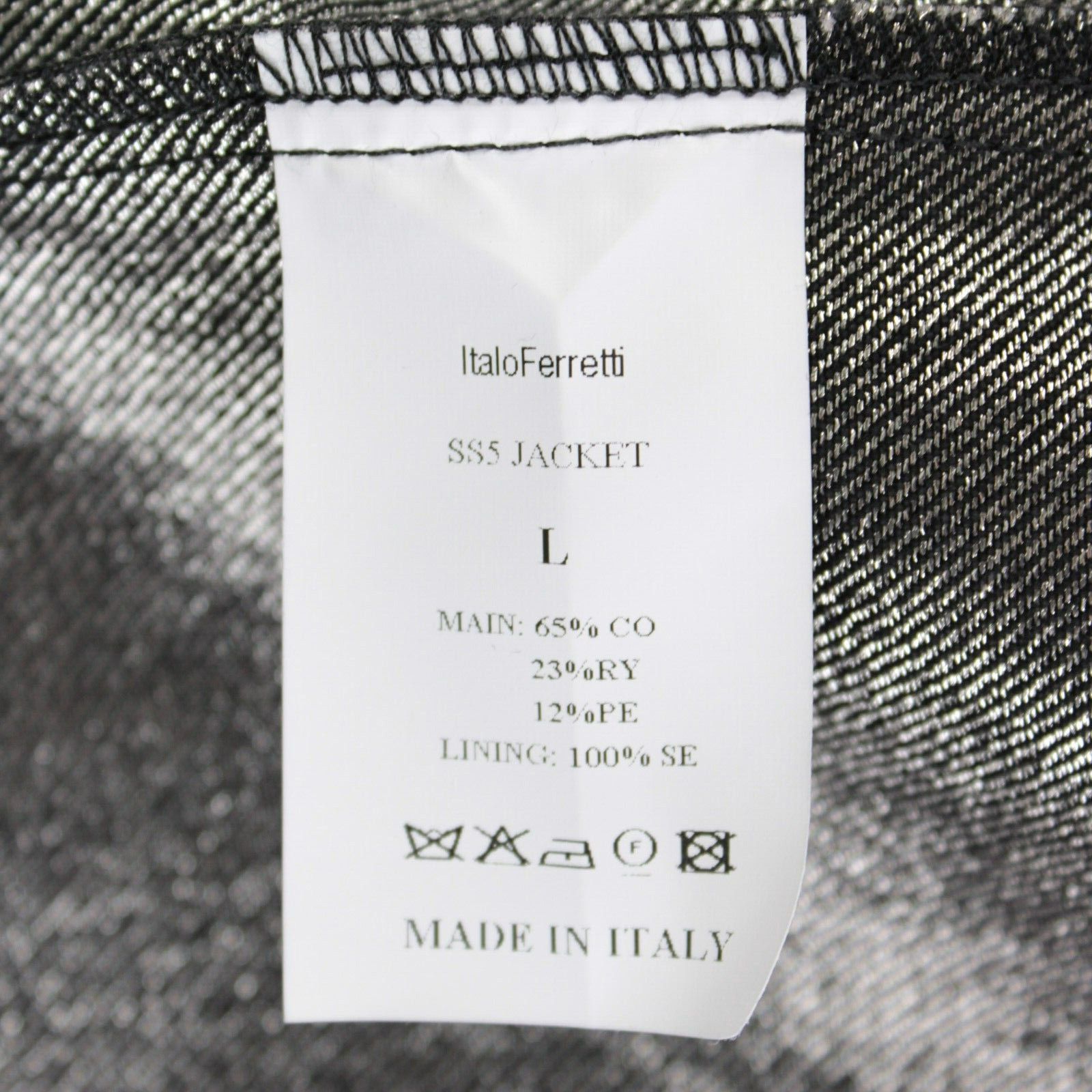 Other Italo Ferretti Jacket Size L US In Black Cotton Blend Size US L / EU 52-54 / 3 - 9 Thumbnail