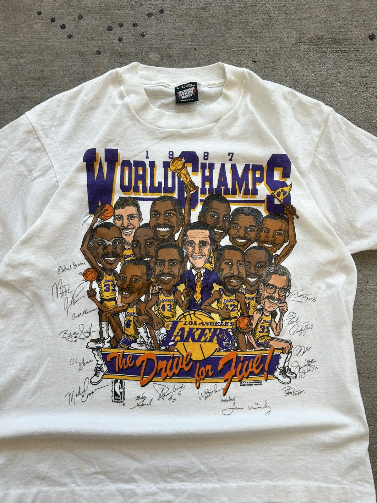 Other 1987 Los Angeles World Champs Tee Size US L / EU 52-54 / 3 - 2 Thumbnail
