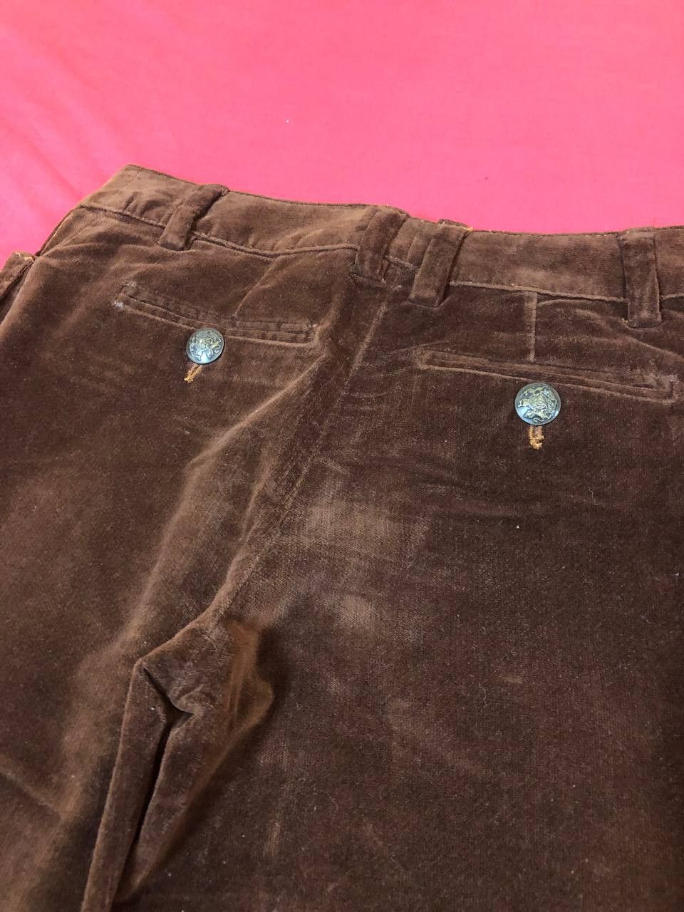 Dolce & Gabbana Vintage Dolce Gabbana Velvet flared Pants Women's Size 28" / US 6 / IT 42 - 8 Thumbnail