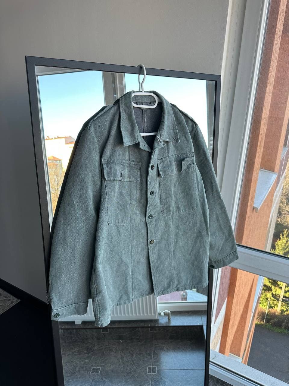Other Vintage Swiss Army Military Jacket Twill Jacket 1950s/60s Size US L / EU 52-54 / 3 - 1 Thumbnail
