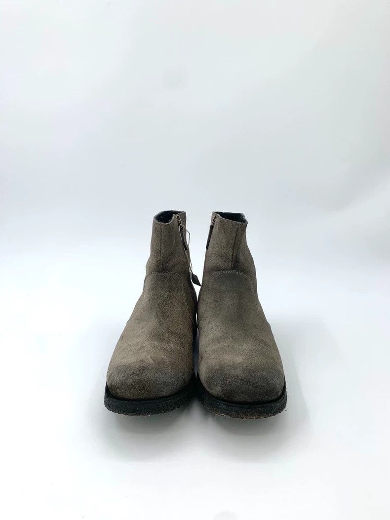 Prada Prada Gray Suede MidCalf Zip Boots -2505 Size US 7.5 / EU 40-41 - 3 Thumbnail