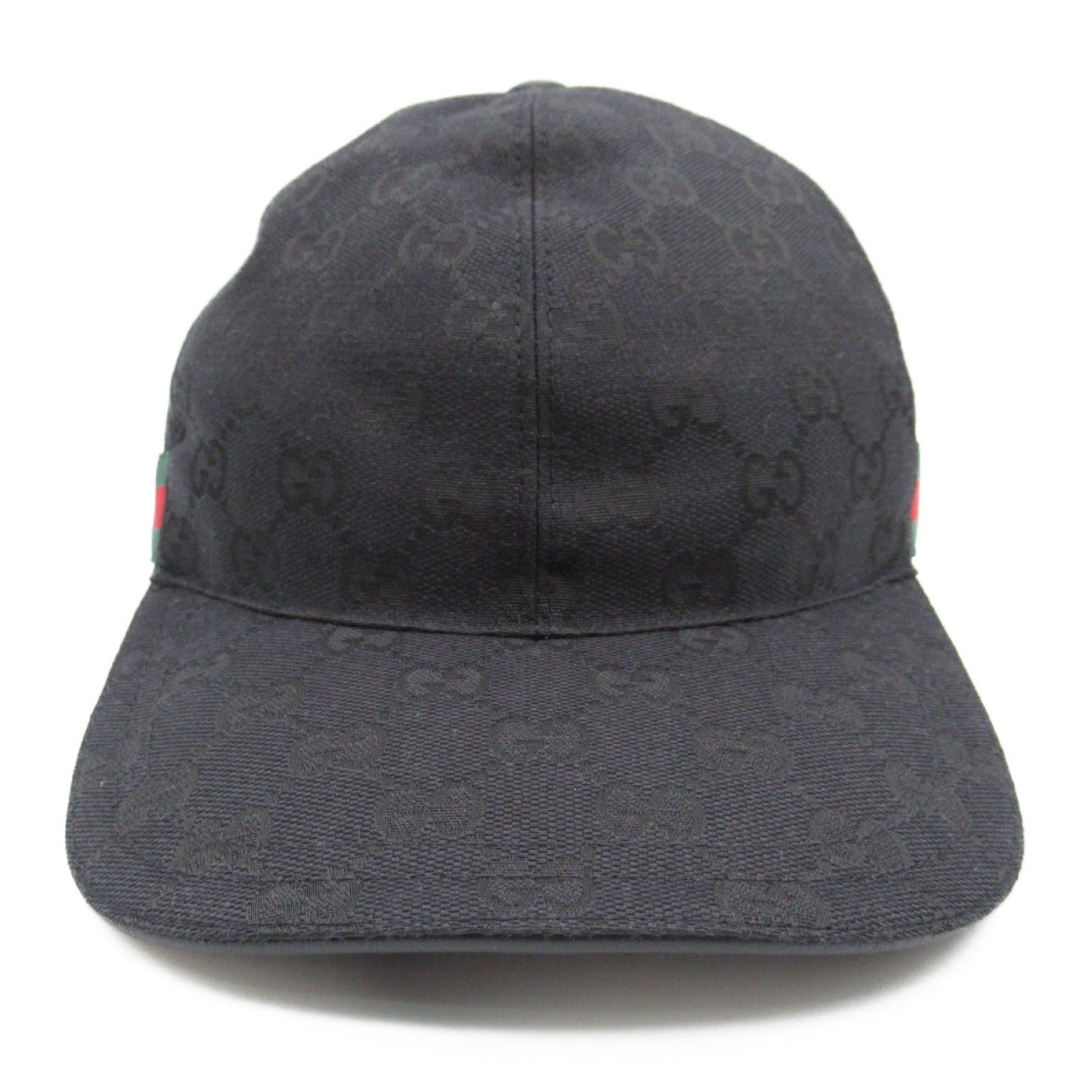 Gucci Gucci Baseball Cap Gg Canvas Black Size ONE SIZE - 1 Thumbnail