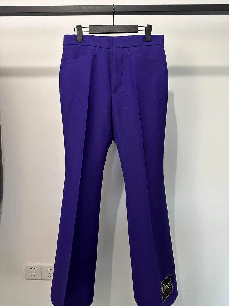 Gucci Gucci New Purple Casual Pants Size US 44 / EU 60 - 1 Thumbnail