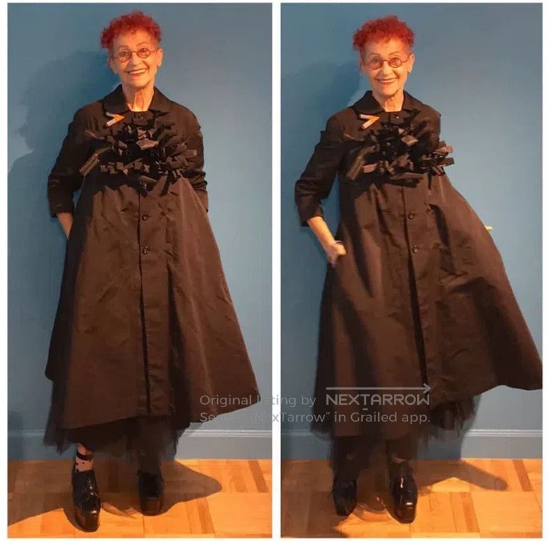 Comme des Garcons Comme Des Garcons Small firecracker floral long coat Size XS / US 0-2 / IT 36-38 - 1 Thumbnail