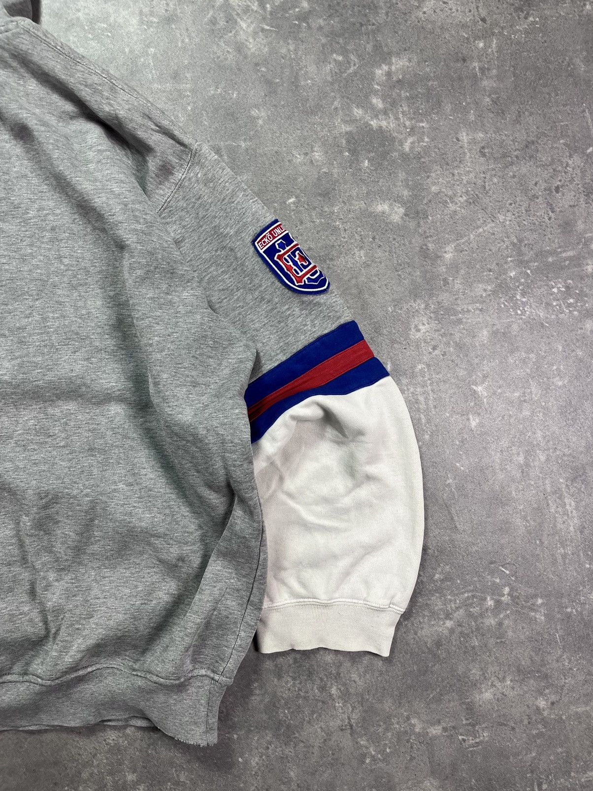 Ecko Unltd. Ecko Unltd. Big Logo Mega Baggy Boxy Colourblock Hoodie XXL Size US XXL / EU 58 / 5 - 21 Thumbnail