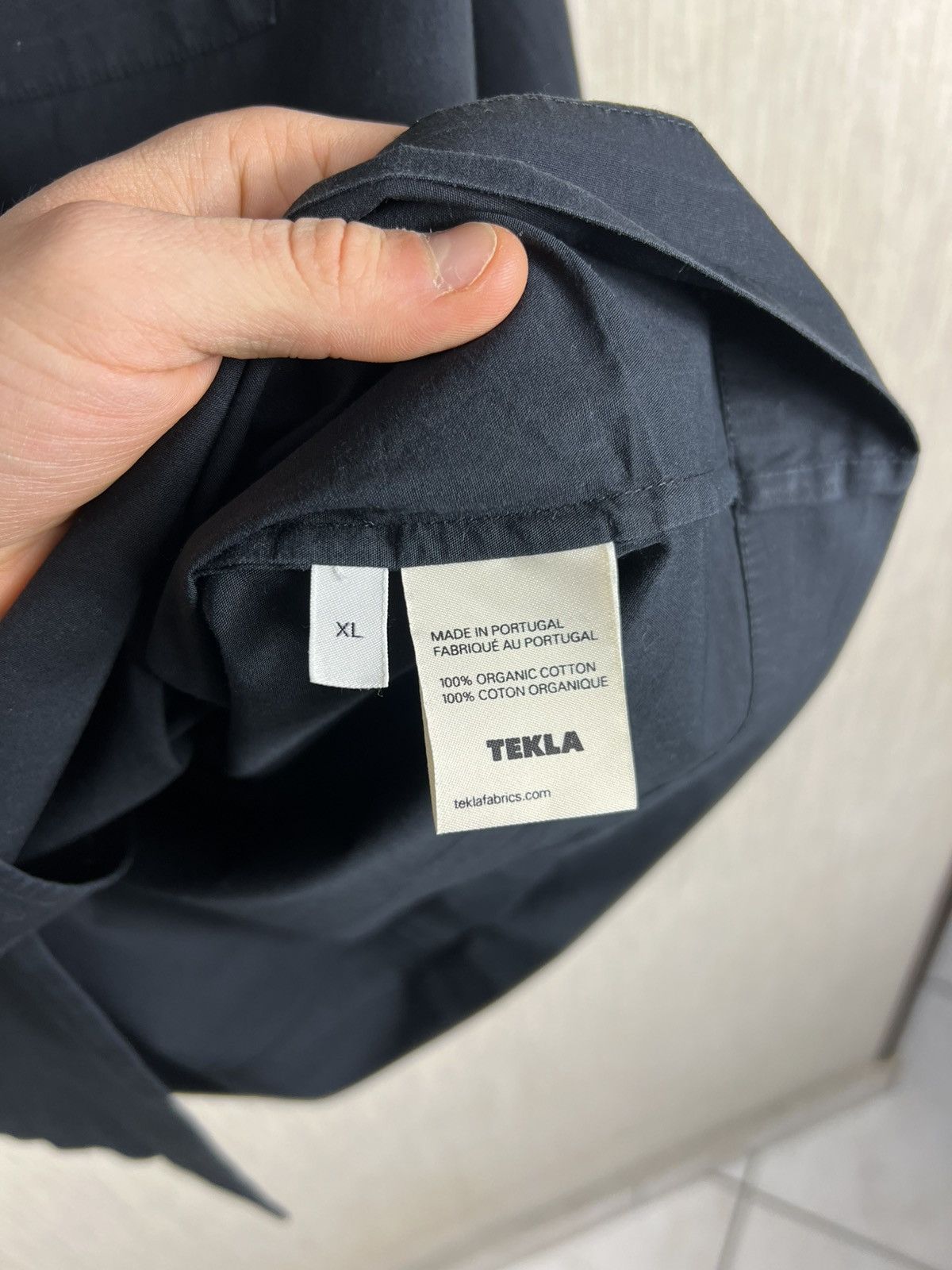 Tekla Tekla organic cotton basic pocket shirt casual aesthetic Size US XL / EU 56 / 4 - 17 Thumbnail