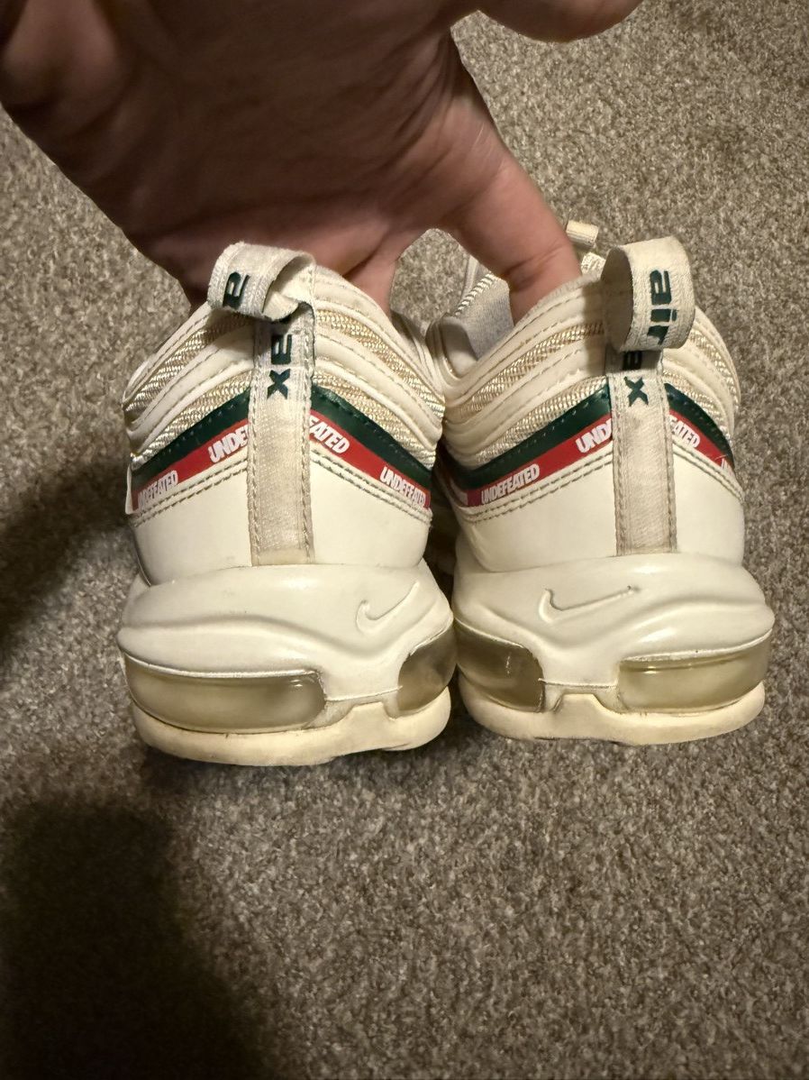 Nike × Undefeated Nike x Undefeated Air Max 97 (White) Size US 13 / EU 46 - 3 Thumbnail