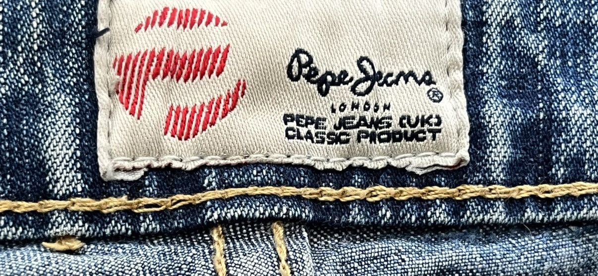 Pepe Jeans Pepe jeans 2000s y2k vintage patchwork jeans embroidered Size US 30 / EU 46 - 10 Thumbnail