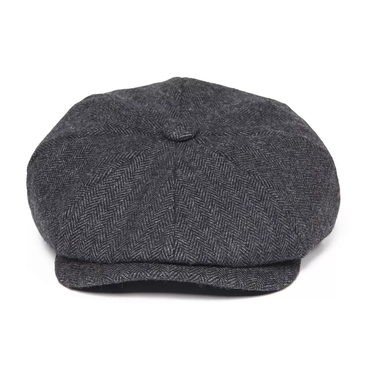 Other BOTVELA Wool Tweed Newsboy Cap Herringbone Men Gatsby Retro Size 28 - 1 Thumbnail