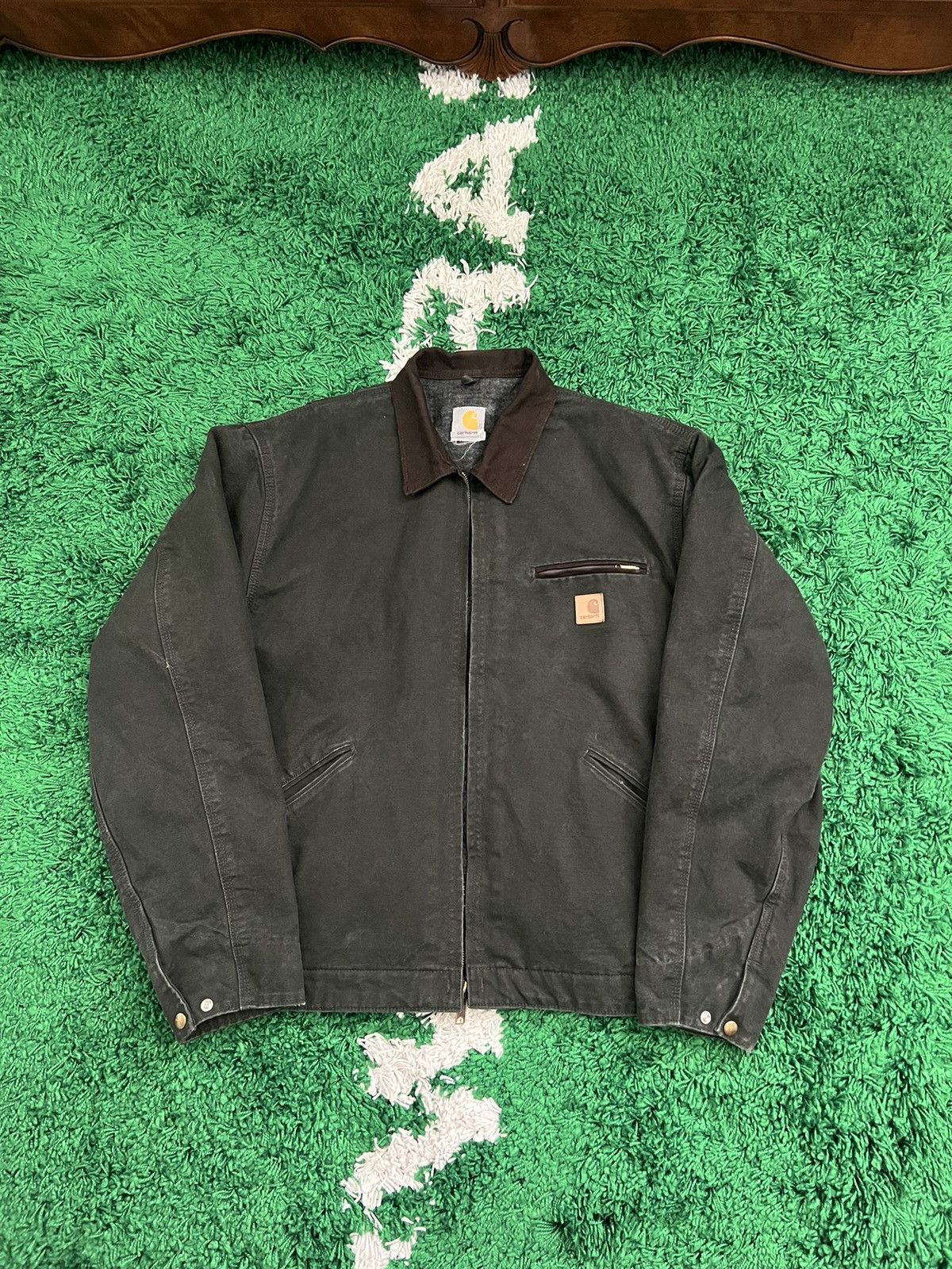 Carhartt Vintage Carhartt Jacket Moss Green | Grailed