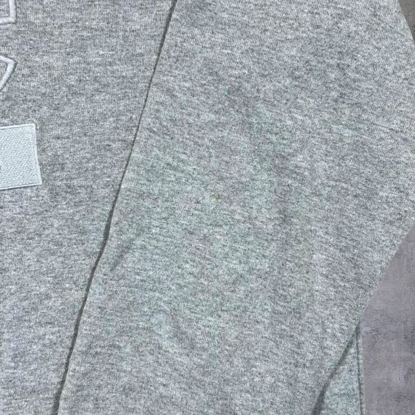 Lee Lee Jeans Grey Sweatshirt Embroidered Big Logo Spellout Large Mens Sweatshirt Size US L / EU 52-54 / 3 - 5 Thumbnail