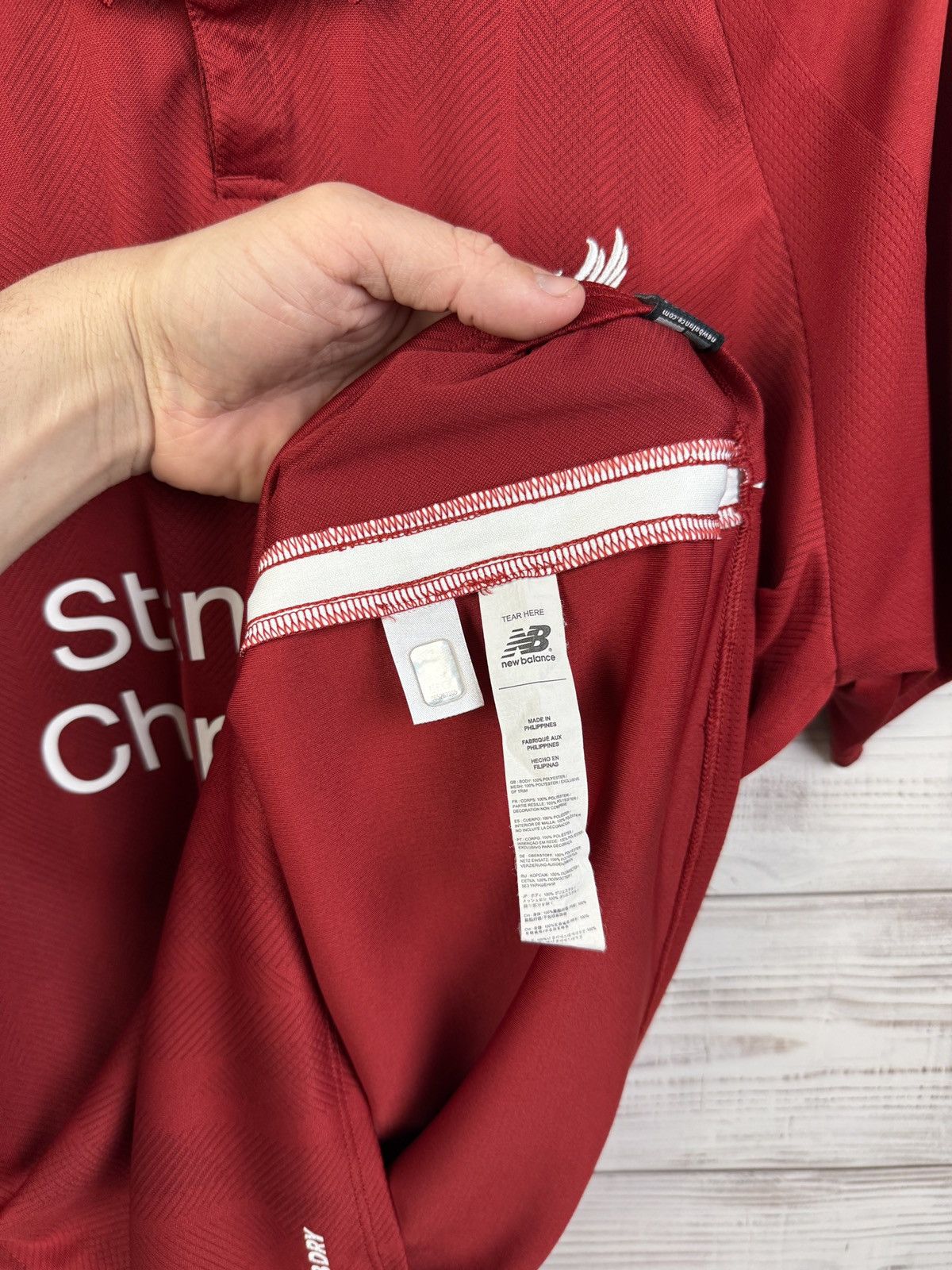 New Balance New Balance Liverpool M.Salah #11 Soccer jersey Size US S / EU 44-46 / 1 - 8 Thumbnail