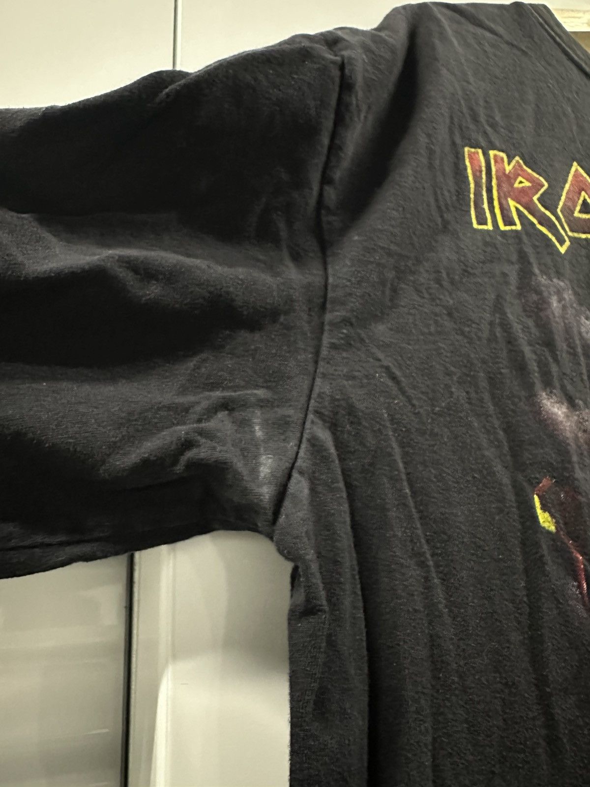 Band Tees × Iron Maiden Iron Maiden Rare Vintage Tee shirt Size US XXL / EU 58 / 5 - 7 Thumbnail