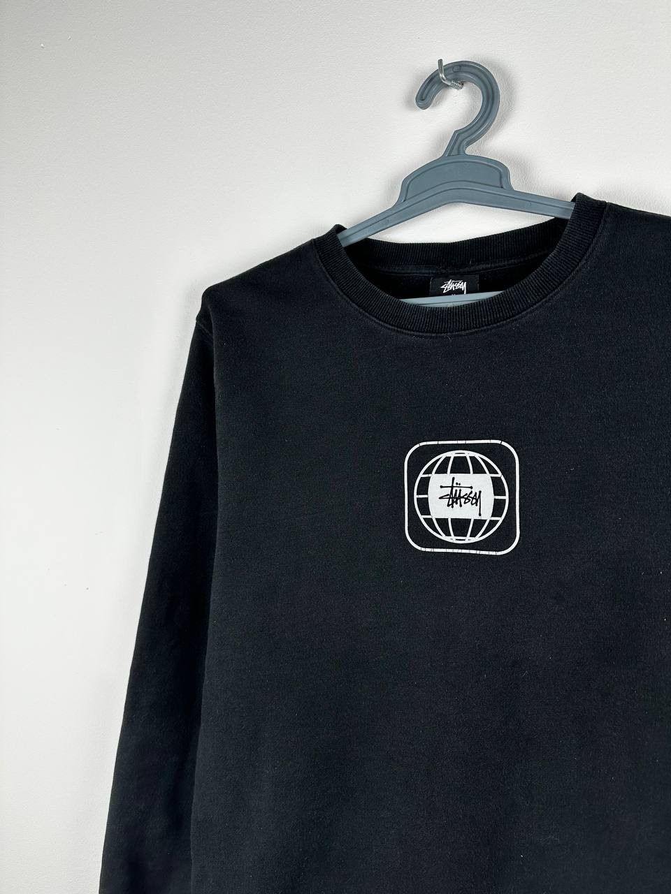 Stussy Vintage Stussy Sweatshirt Centr Logo Design Size M Size US M / EU 48-50 / 2 - 1 Thumbnail