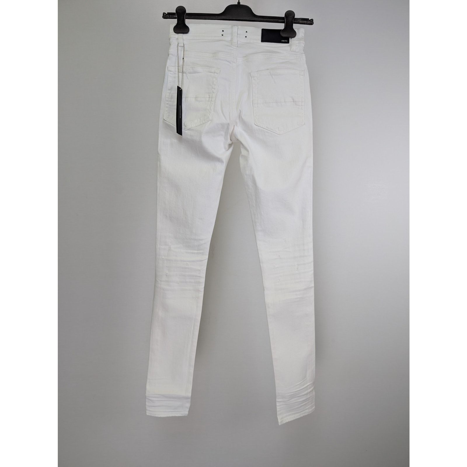 Amiri o1rshd1 Broken Jean in White Size US 30 / EU 46 - 9 Thumbnail