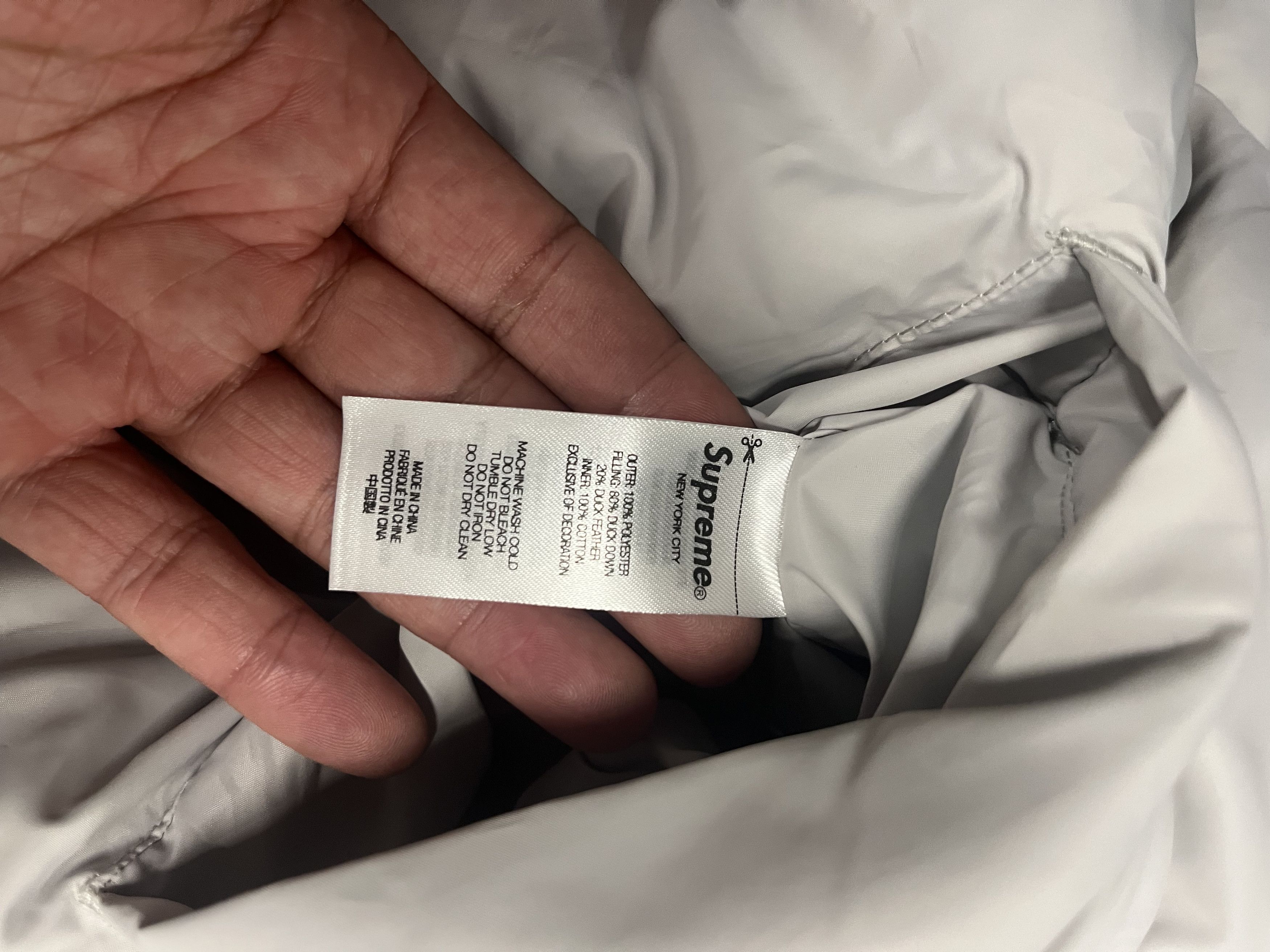 Supreme reversible flannel jacket