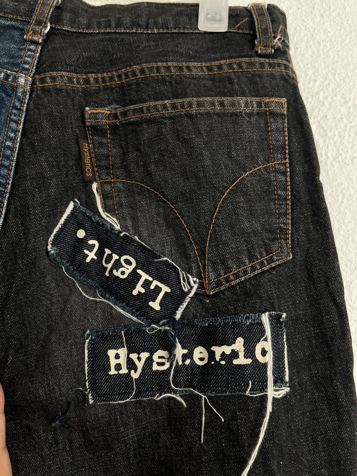 Hysteric Glamour Rare Hysteric Glamour Patches 2 Tones Jeans Size US 30 / EU 46 - 7 Thumbnail