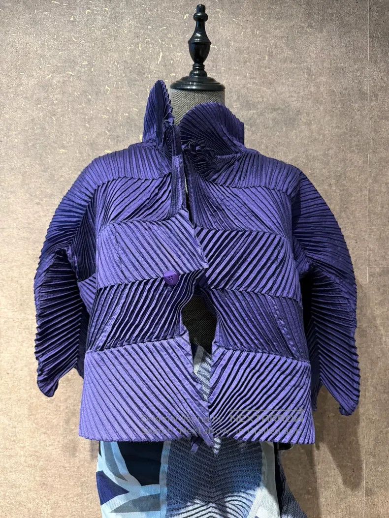 Issey Miyake Issey Miyake Jacket Midi Skirt Size M / US 6-8 / IT 42-44 - 5 Thumbnail