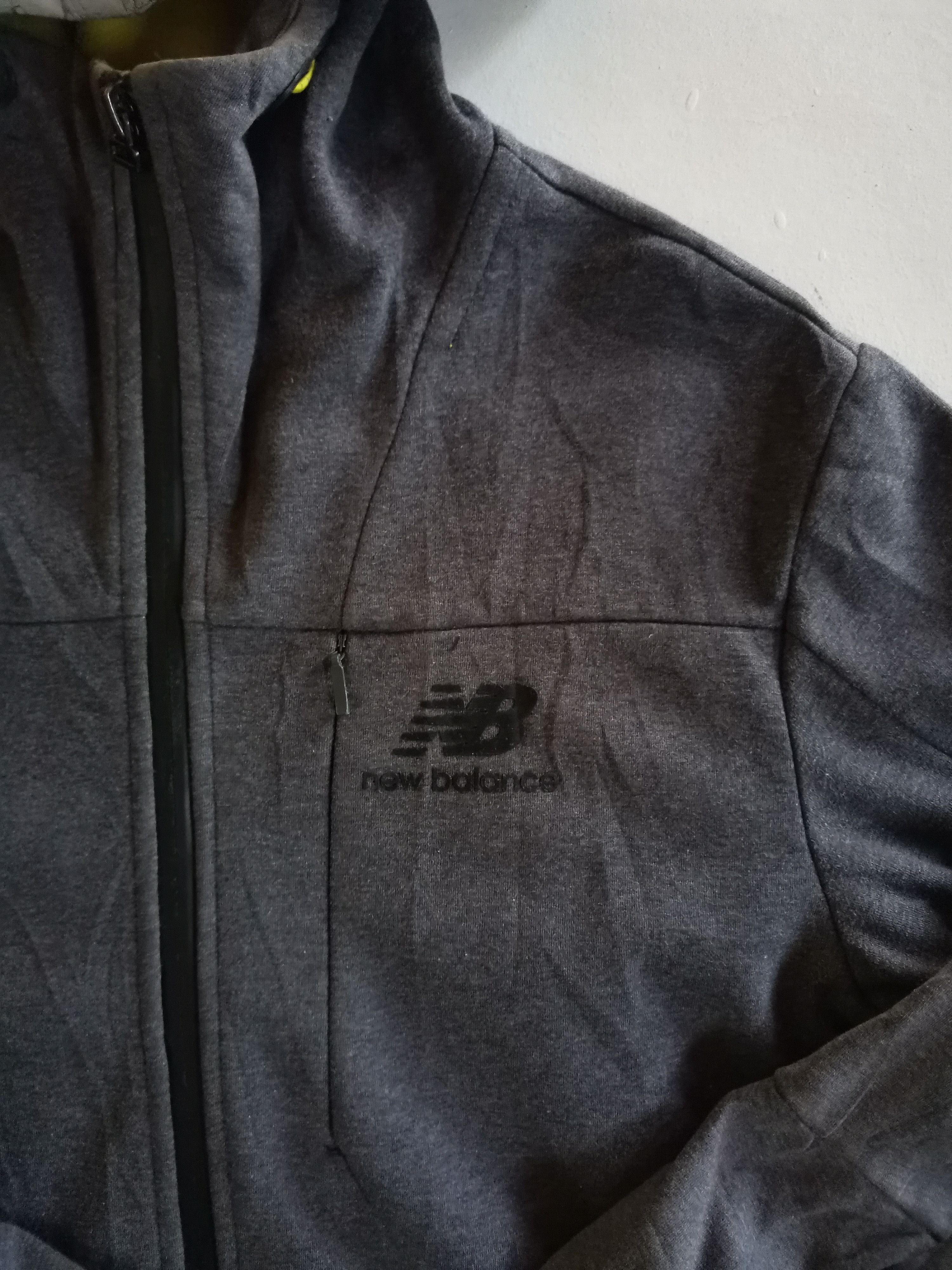 Designer × New Balance Vintage New Balance Zipper Hoodie Jacket Size US L / EU 52-54 / 3 - 2 Thumbnail