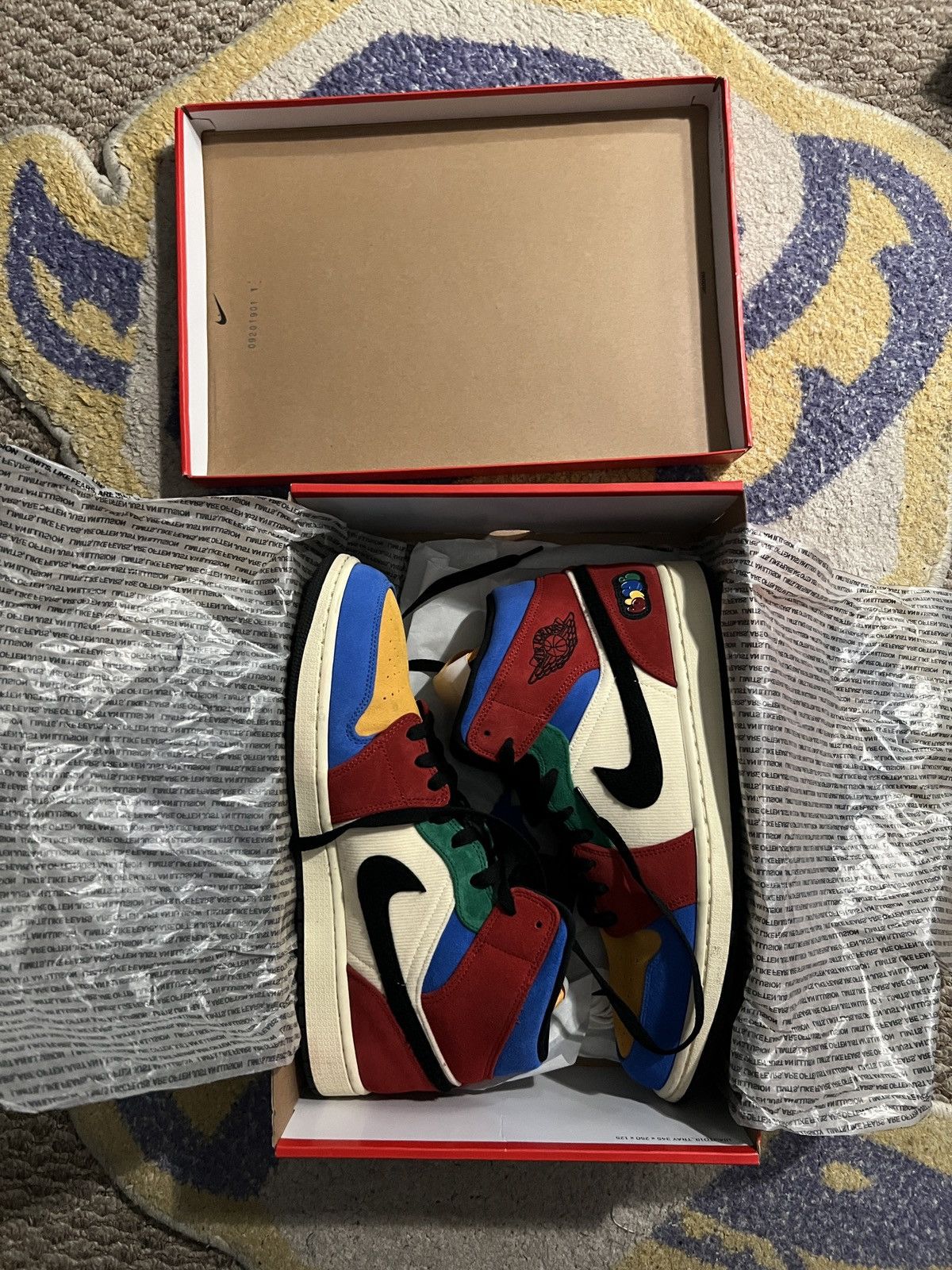 Jordan 1 mid size 13