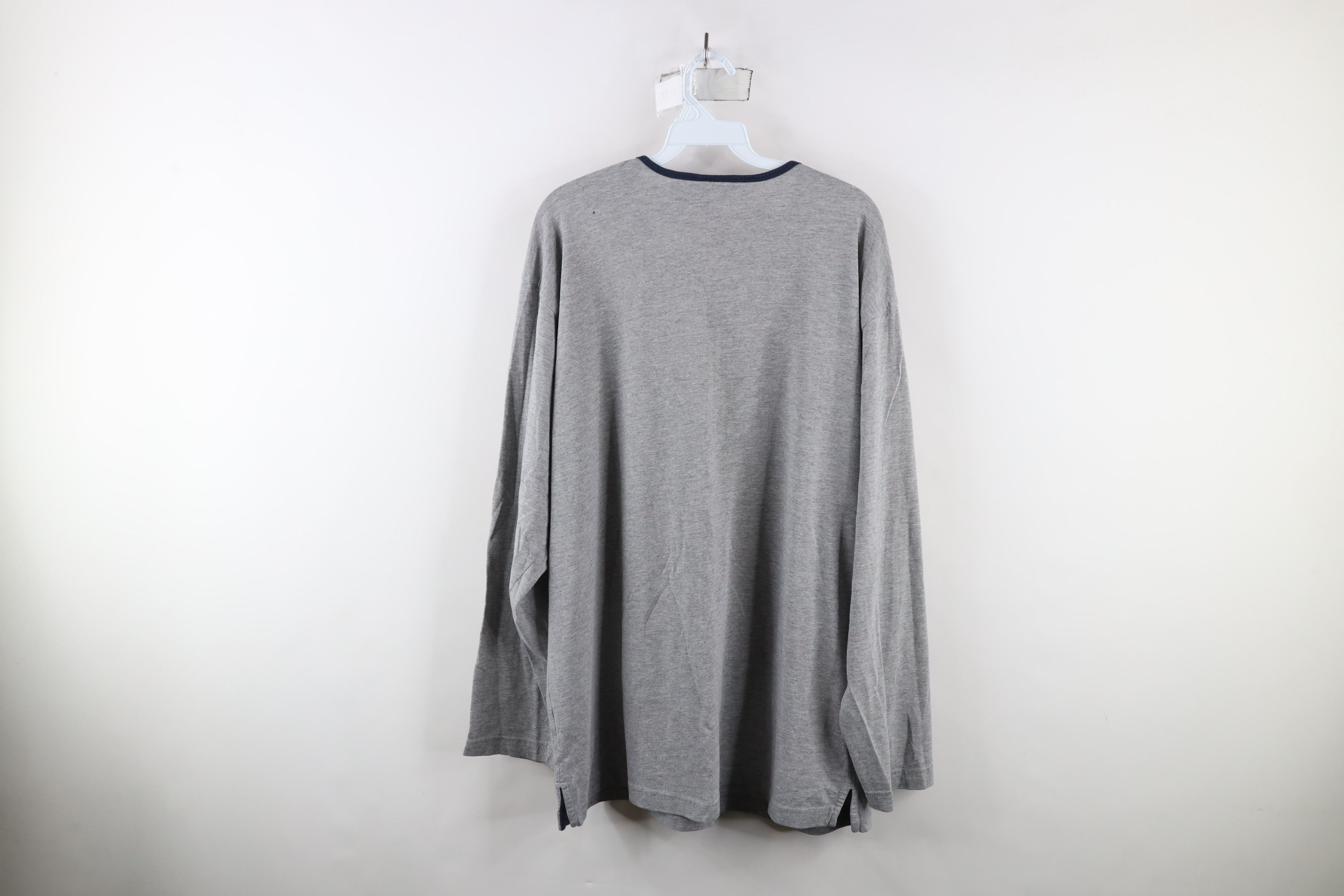 Vintage Vintage 90s Streetwear Baggy Fit Long Sleeve Henley T-Shirt Size US L / EU 52-54 / 3 - 8 Thumbnail