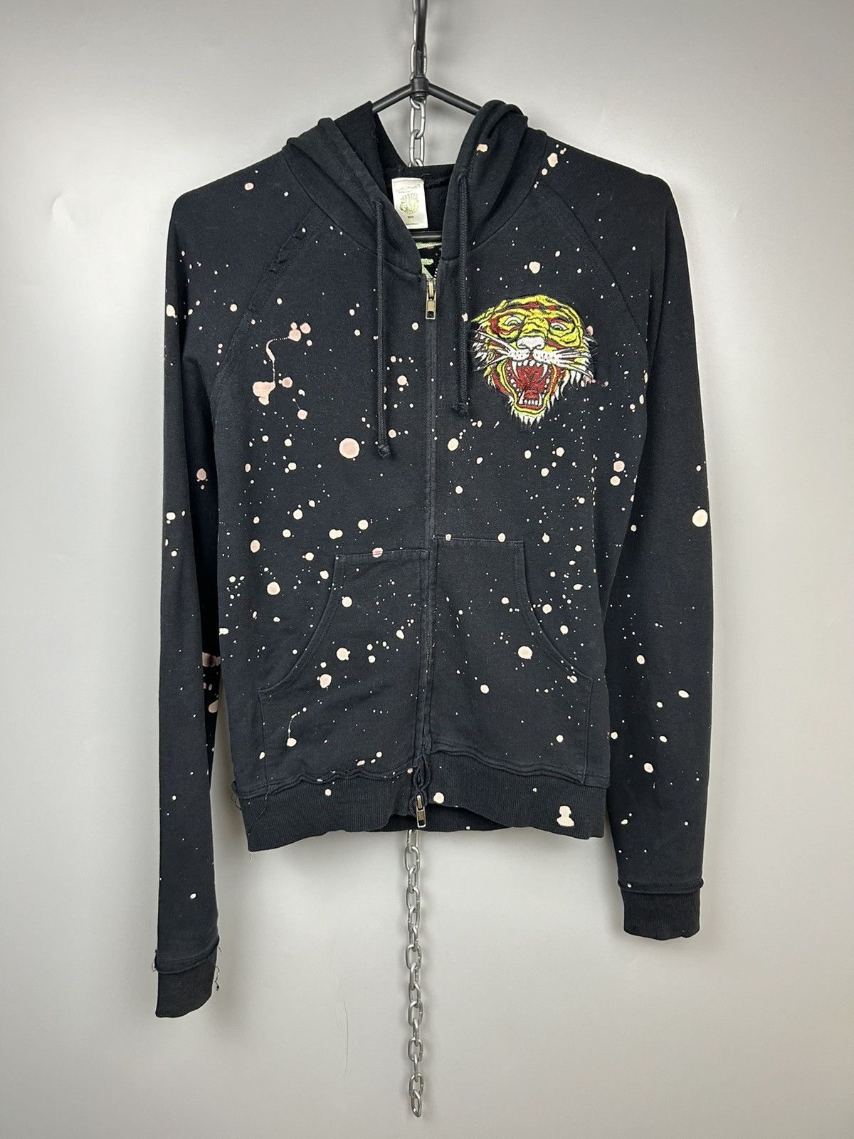 Vintage Ed Hardy Zip Up Hoodie