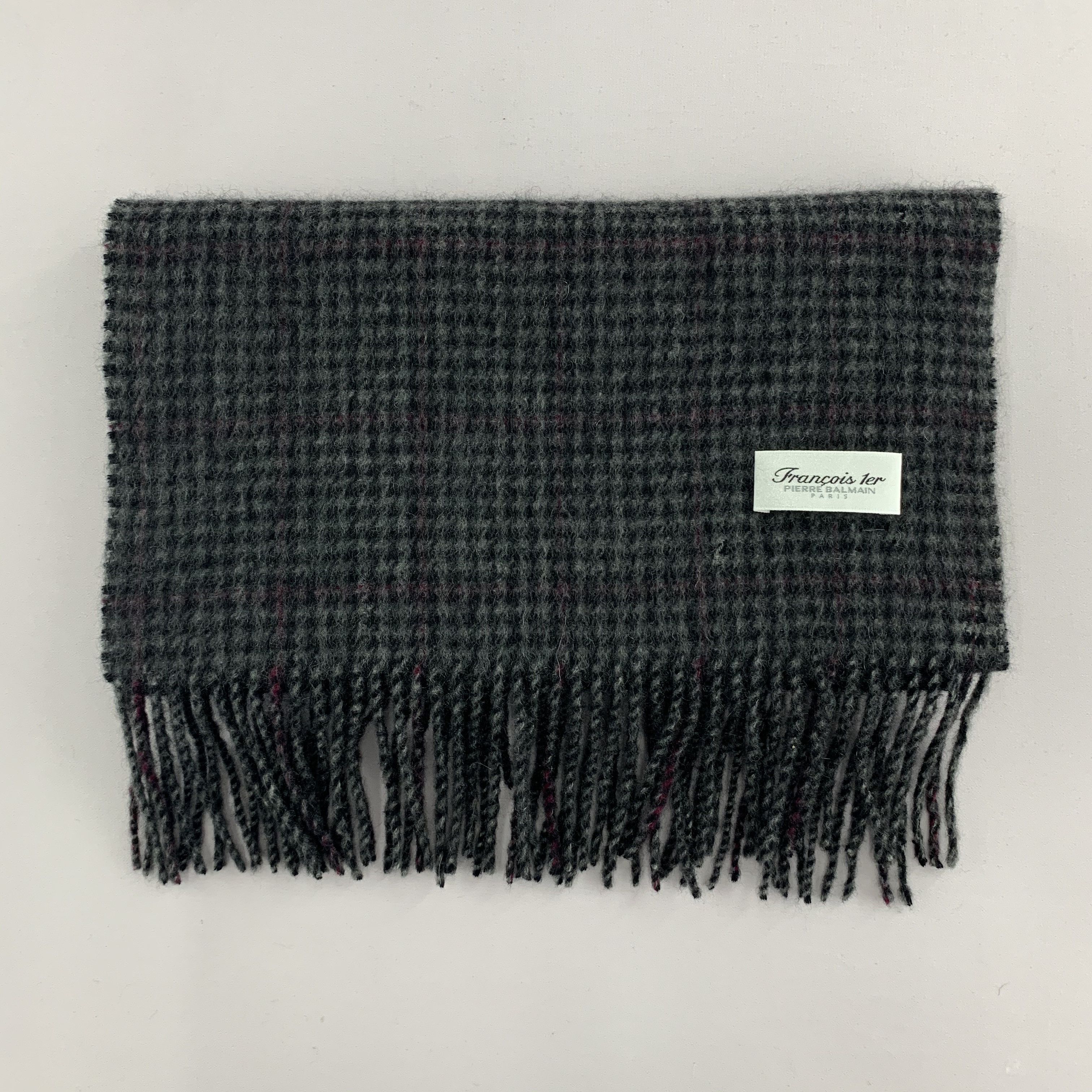 Pierre Balmain Pierre Balmain Scarf Wool Muffler Neck Wrap BL4336 Size ONE SIZE - 3 Thumbnail