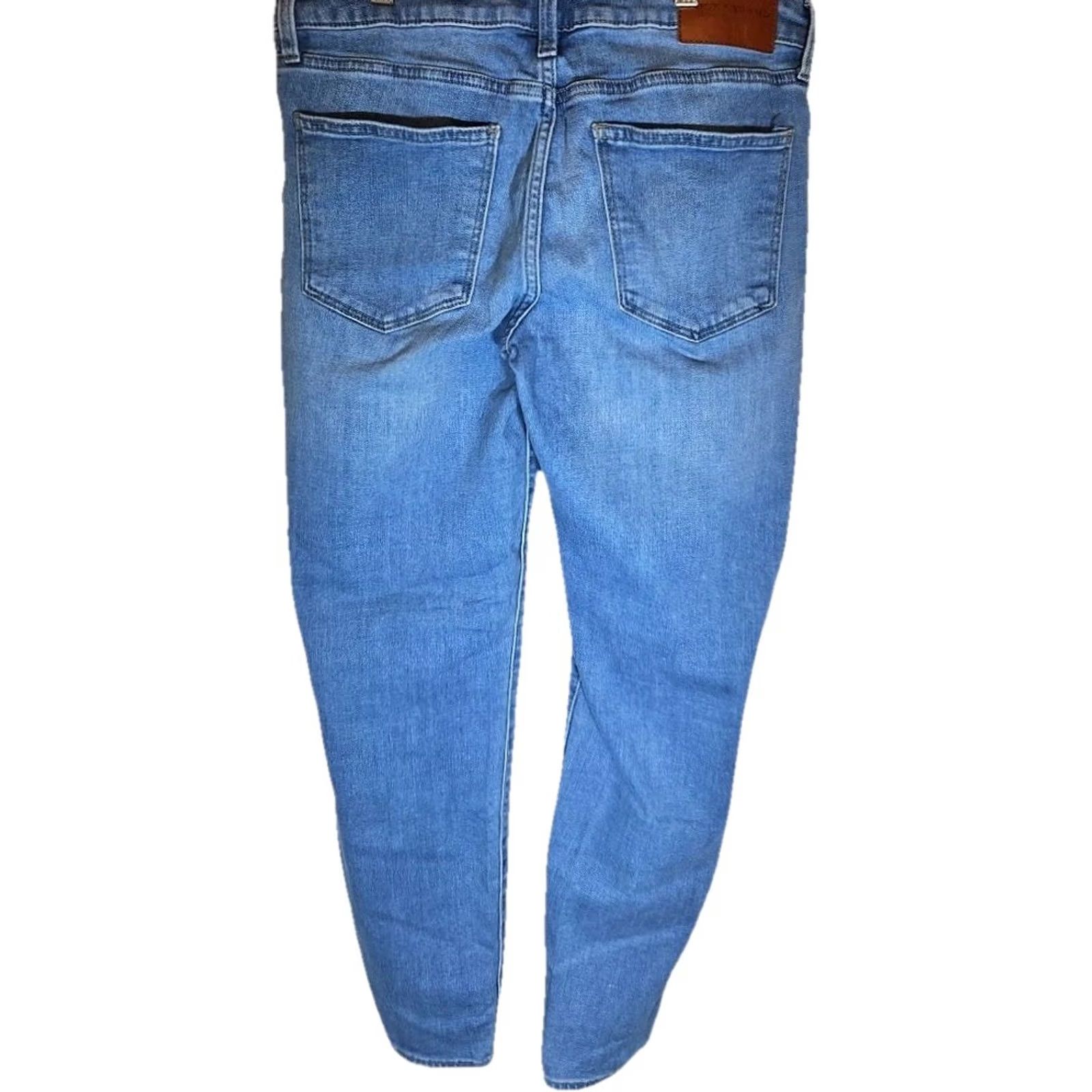 Lucky Brand Lucky Brand Lolita Skinny Jeans Women’s 12 Low Rise Stretch Denim Blue 31R Jeans Women Size 34" / US 12 / IT 48 - 4 Thumbnail