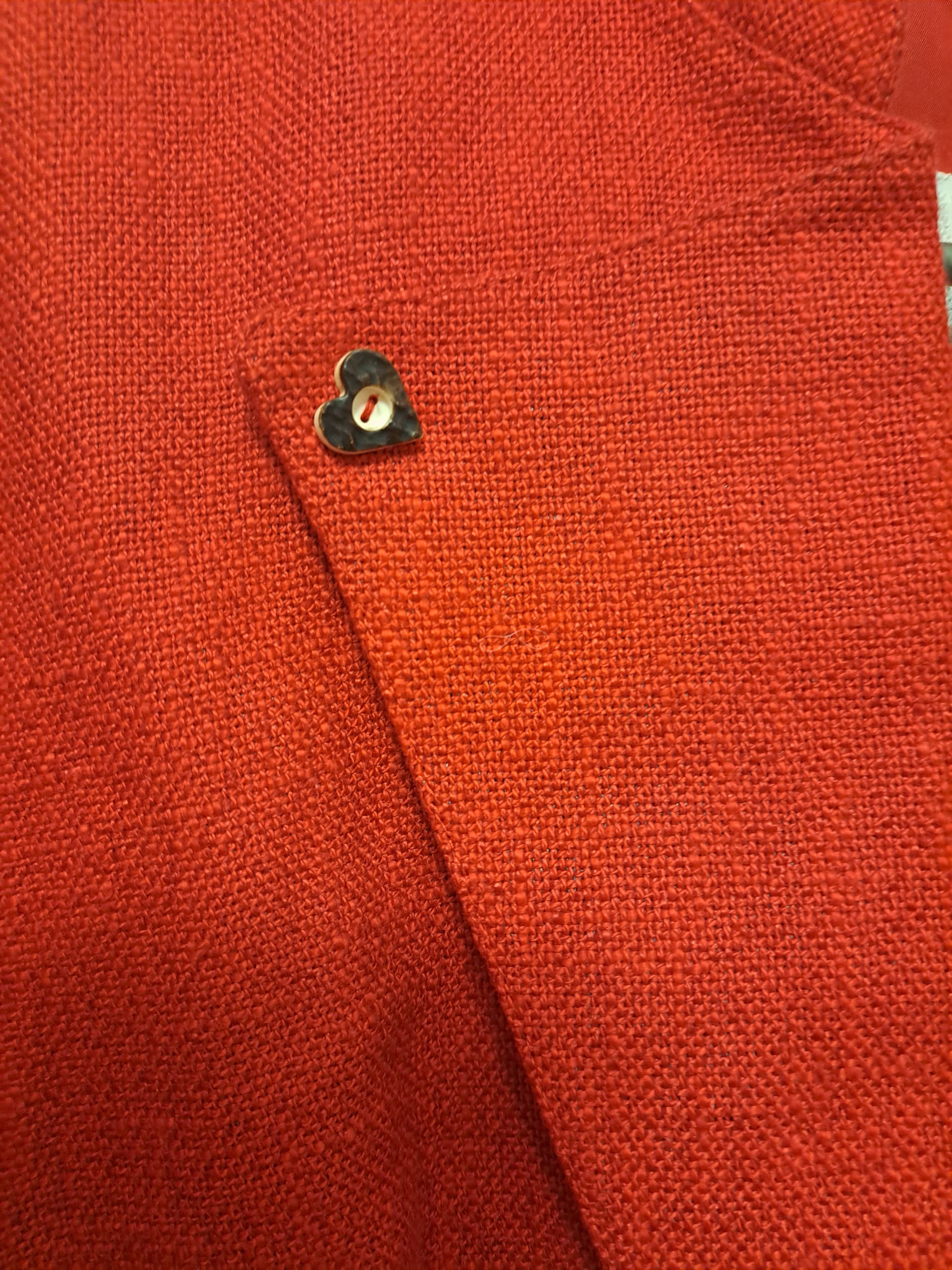 Vintage Vintage Kruger Dirndl red blazer Size L / US 10 / IT 46 - 6 Thumbnail