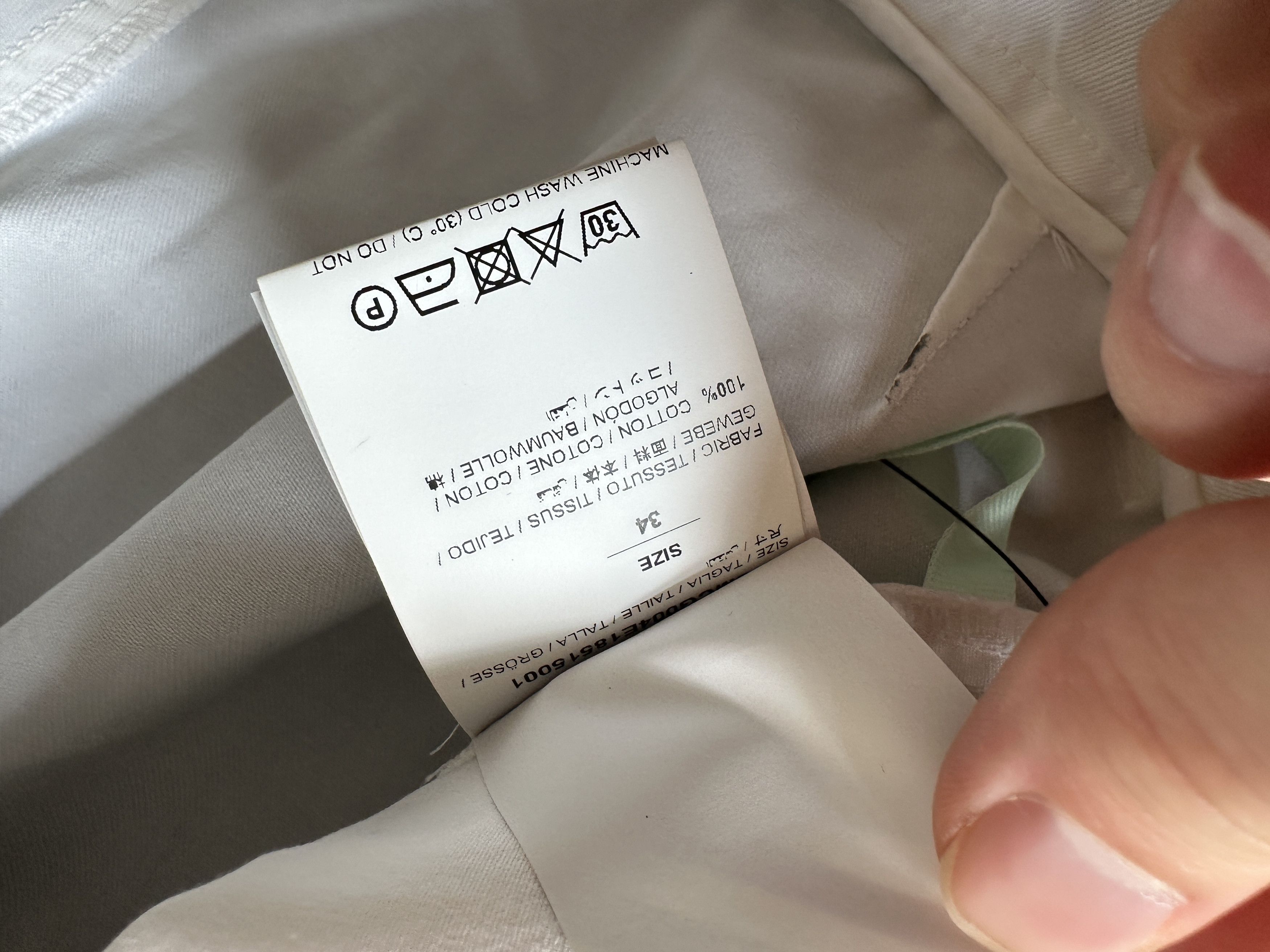 Off-White Off-White Canvas Painted Work Pants Size US 34 / EU 50 - 9 Thumbnail