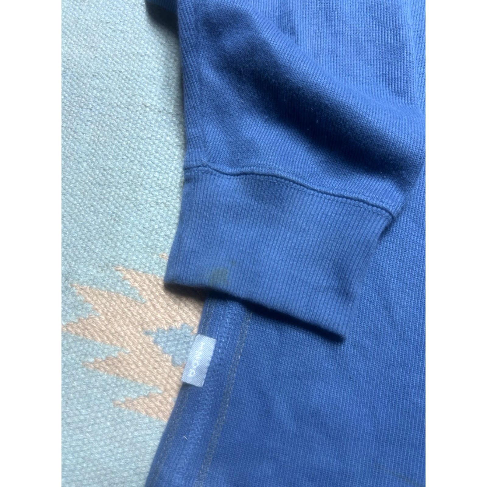 Izod VINTAGE IZOD 1/4 ZIP PULLOVER SHIRT LONG SLEEVE BLUE MEN’S MEDIUM Size US M / EU 48-50 / 2 - 8 Thumbnail