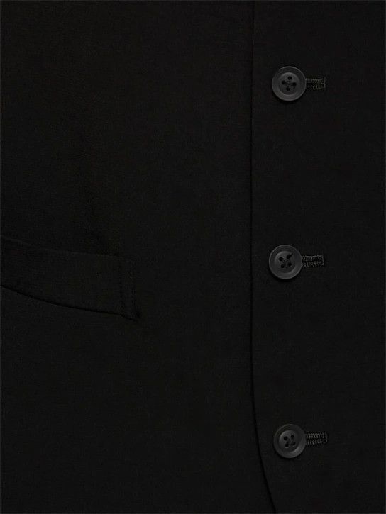 Yohji Yamamoto o1lsvrm0525 Pleated Vest in Black Size US M / EU 48-50 / 2 - 6 Thumbnail