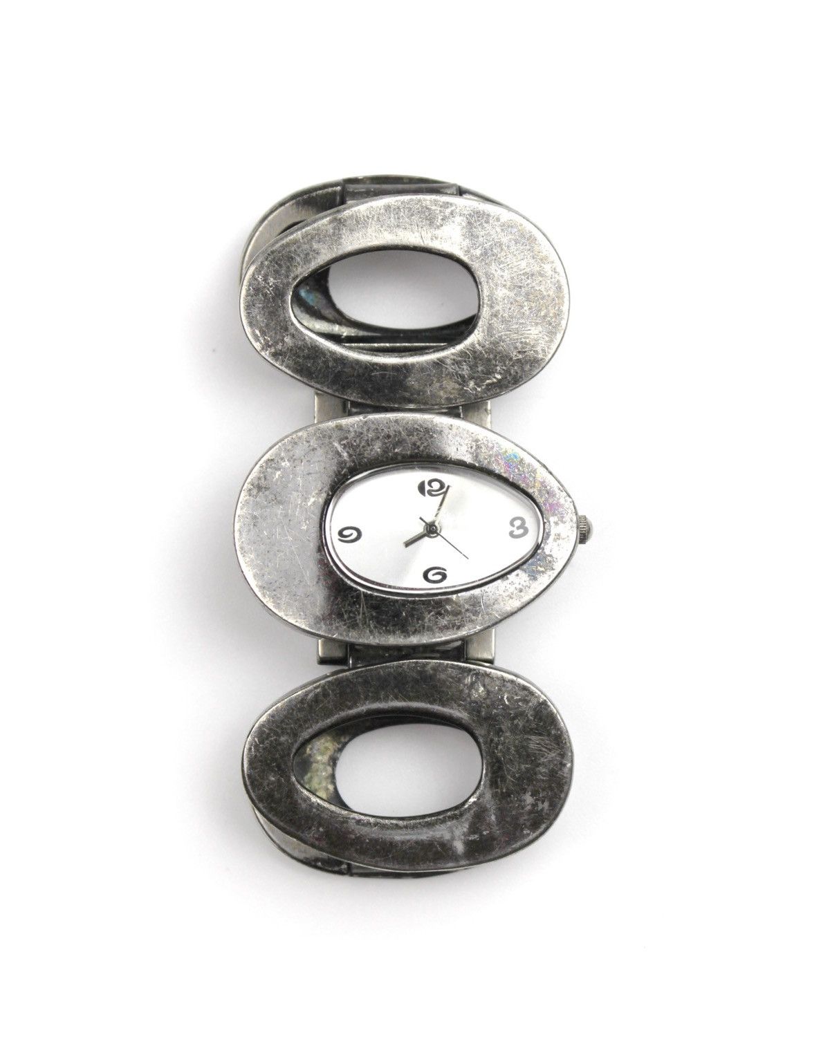 Hysteric Glamour 1990S JAPANESE MADE MODERNIST OVAL LINK WATCH Size ONE SIZE - 4 Thumbnail