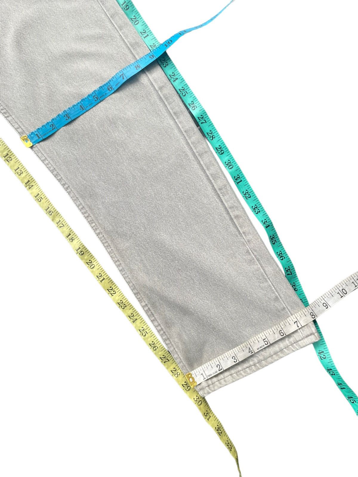 Levi's Vintage 1991 Levis 501 e Grey Faded Denim Size US 32 / EU 48 - 10 Thumbnail