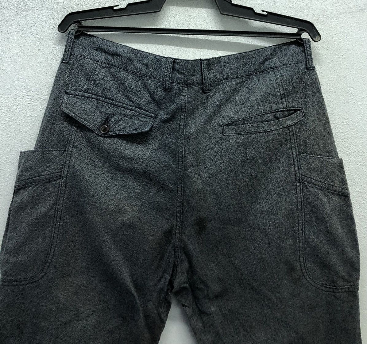 Vintage Vintage Navy Cargo Pants Size US 34 / EU 50 - 4 Thumbnail
